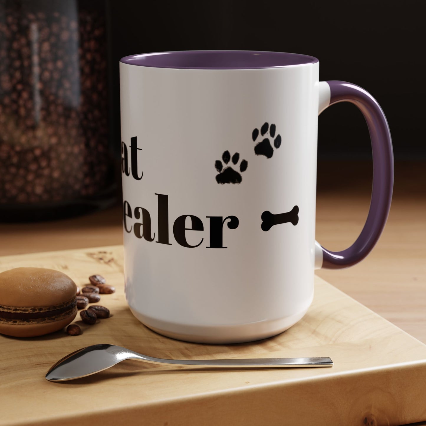 Coffee/Tea Mug: "Treat Dealer" (11oz/15oz)