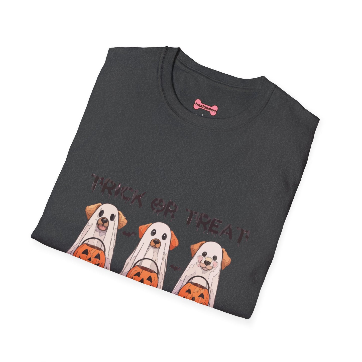 T-Shirt: Woof Wood Trick or Treat Halloween