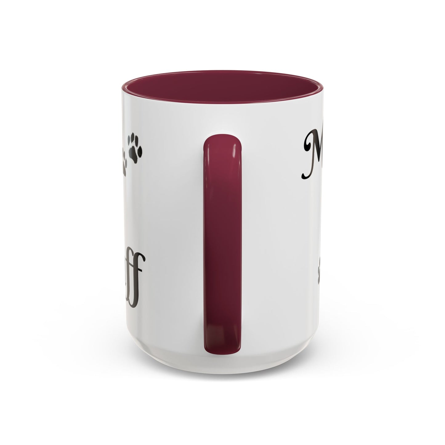 Coffee/Tea Mug: "Mornings are ruff", (11oz/15oz)