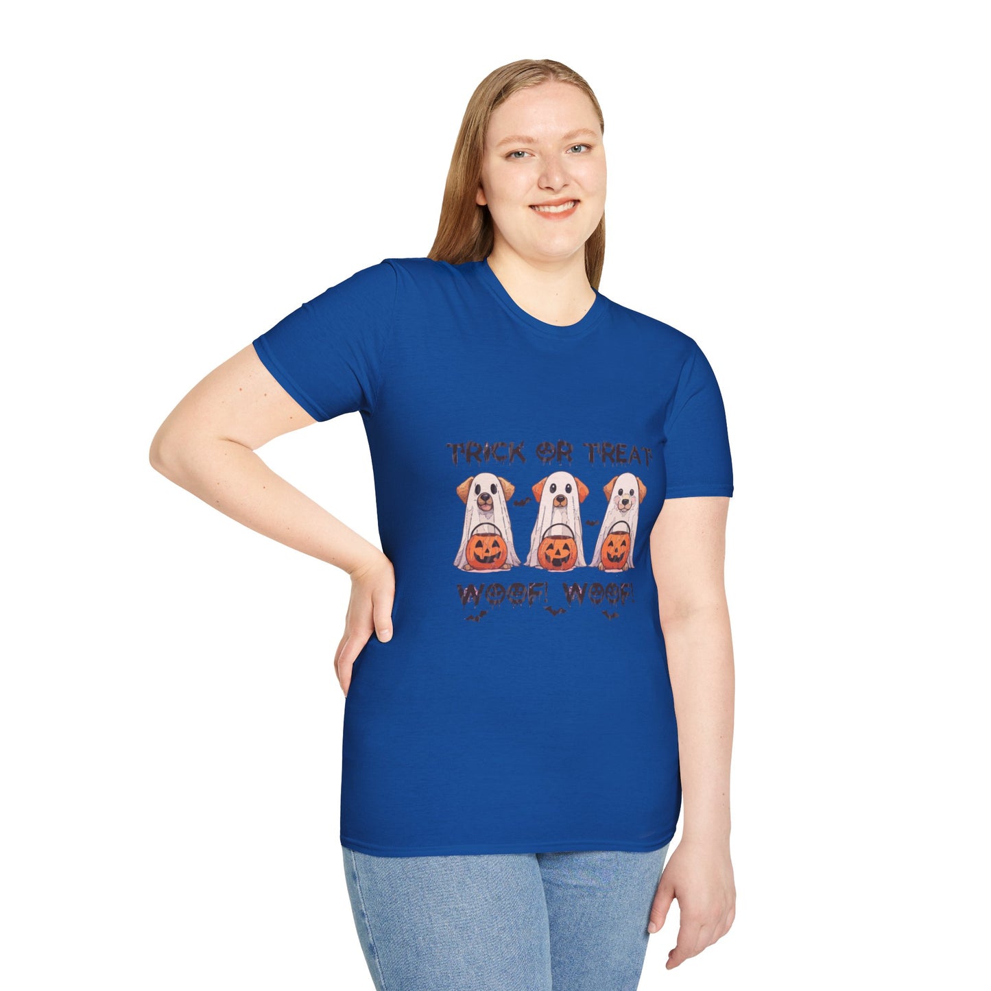 T-Shirt: Woof Wood Trick or Treat Halloween