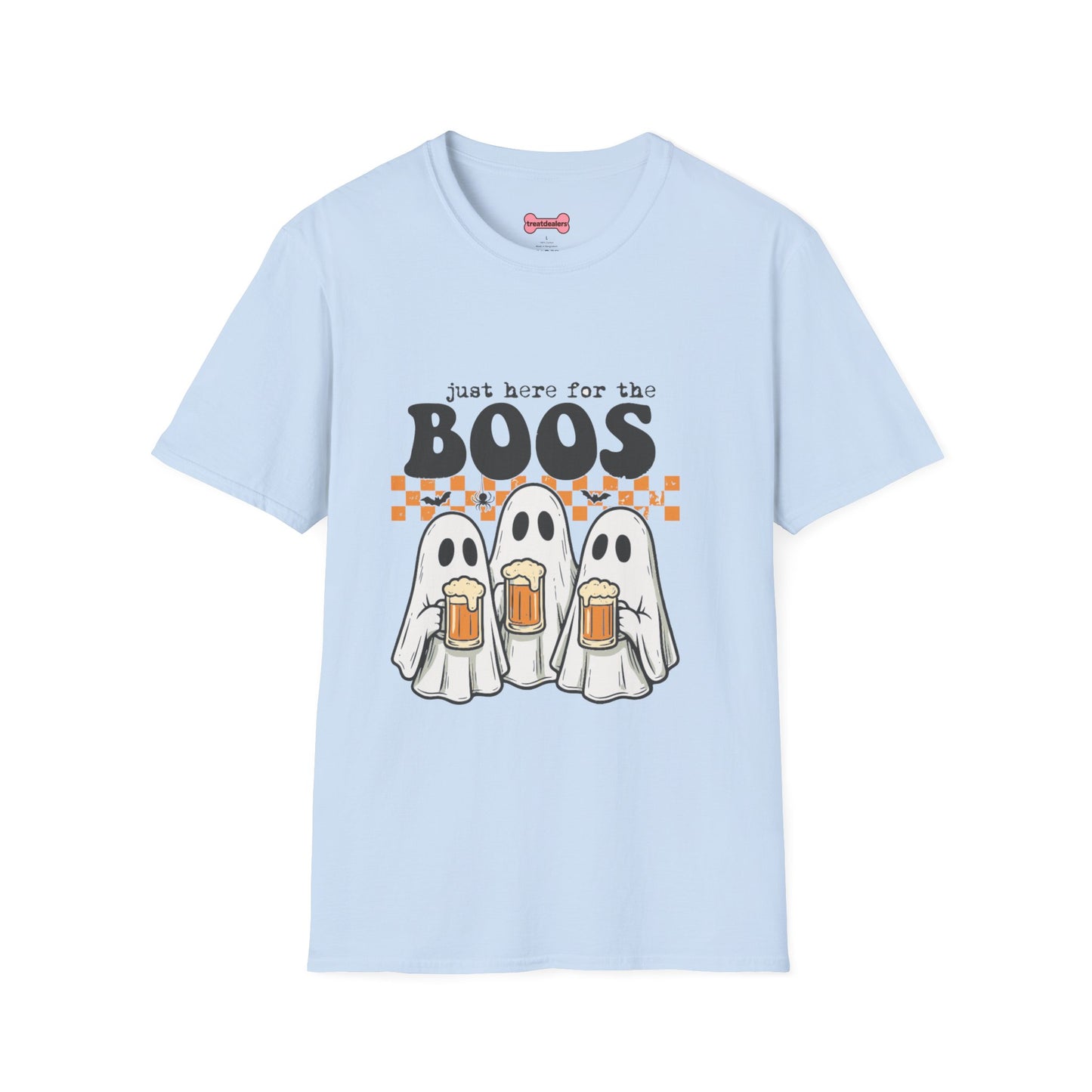 T-Shirt: Halloween "Just here for the Boos"