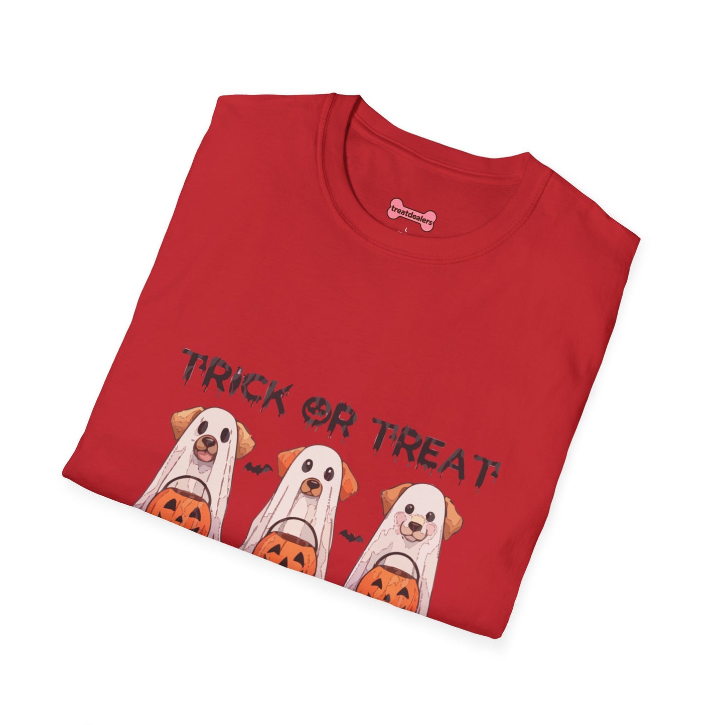T-Shirt: Woof Wood Trick or Treat Halloween