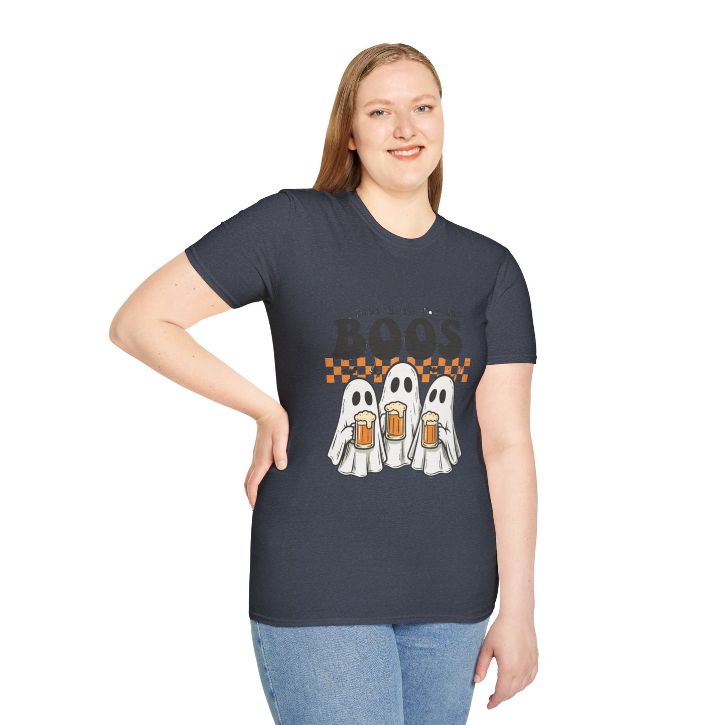 T-Shirt: Halloween "Just here for the Boos"