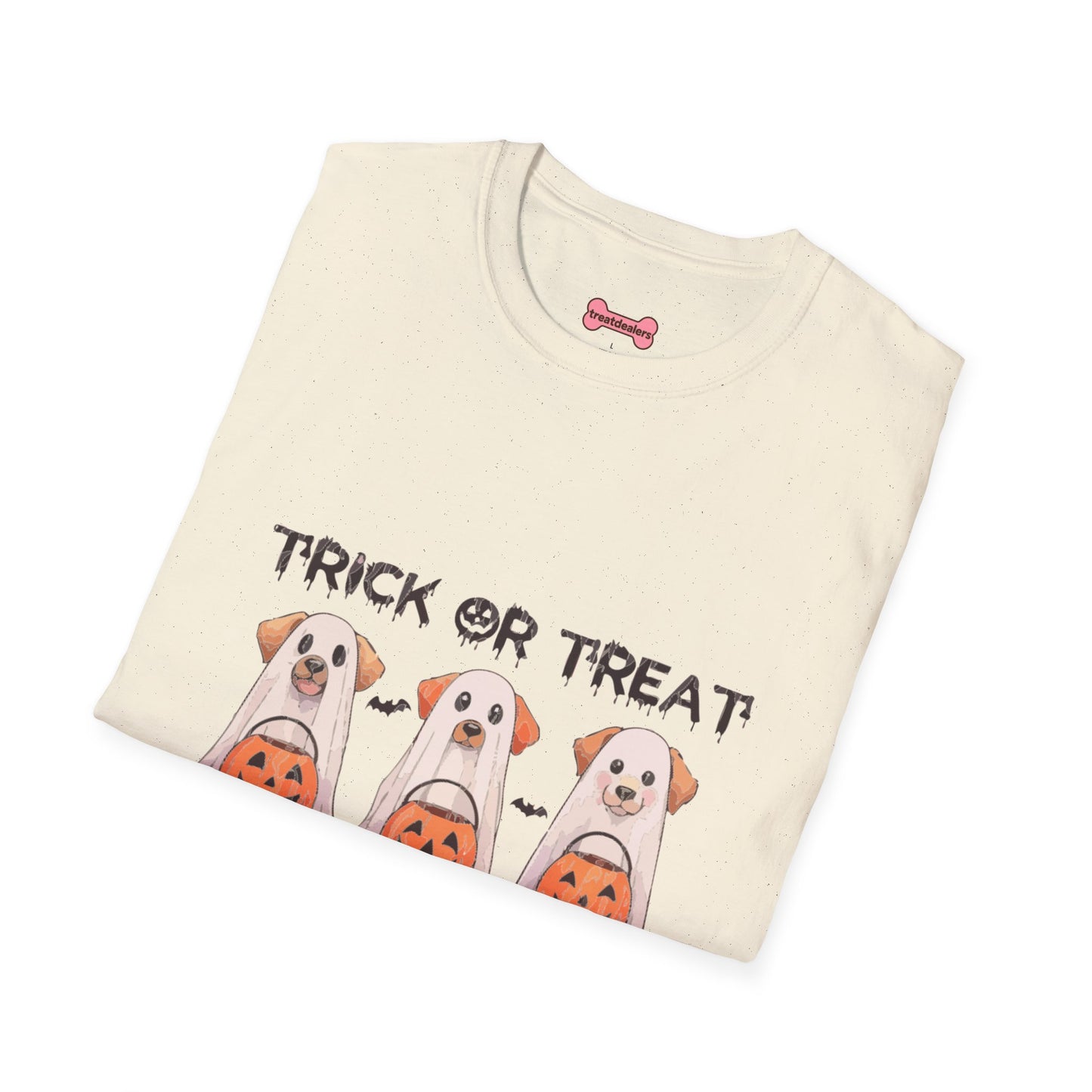 T-Shirt: Woof Wood Trick or Treat Halloween