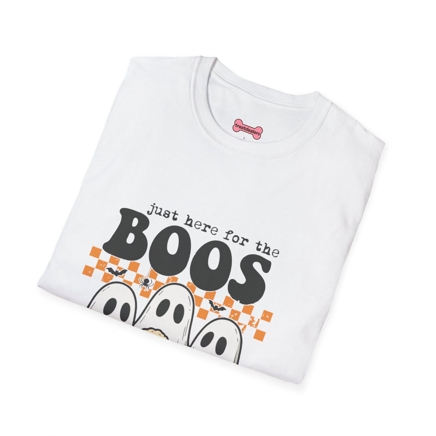 T-Shirt: Halloween "Just here for the Boos"