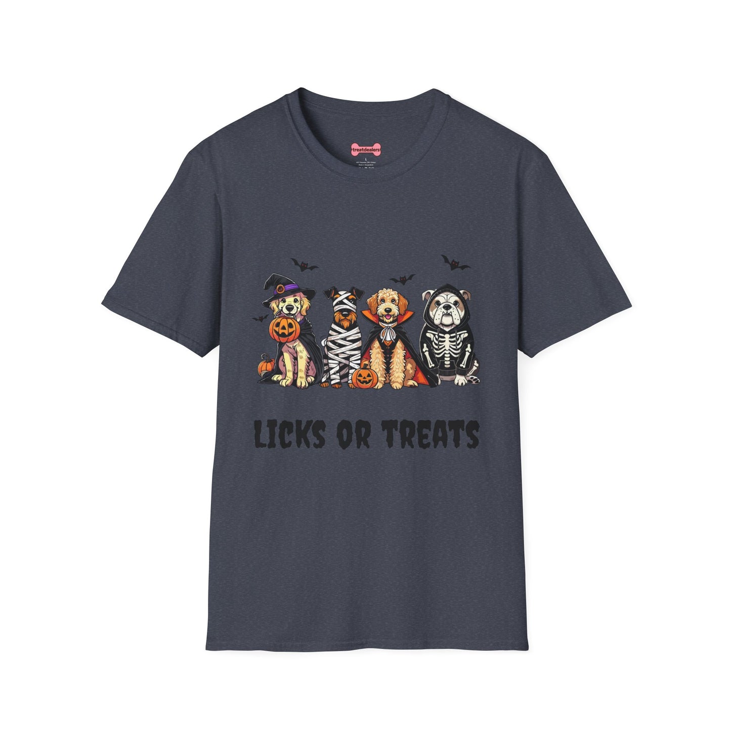 T-Shirt: "Licks or Treat" Halloween