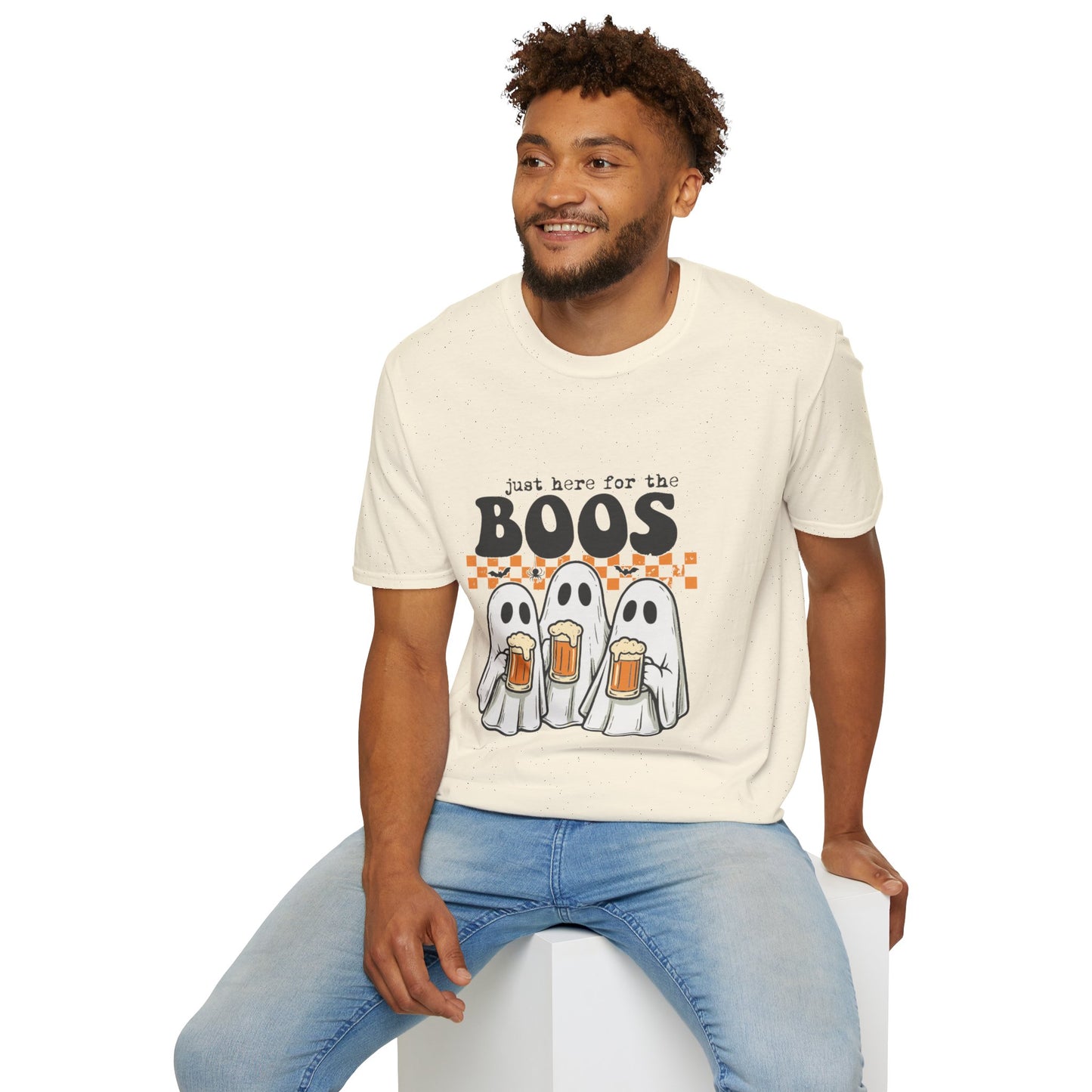 T-Shirt: Halloween "Just here for the Boos"