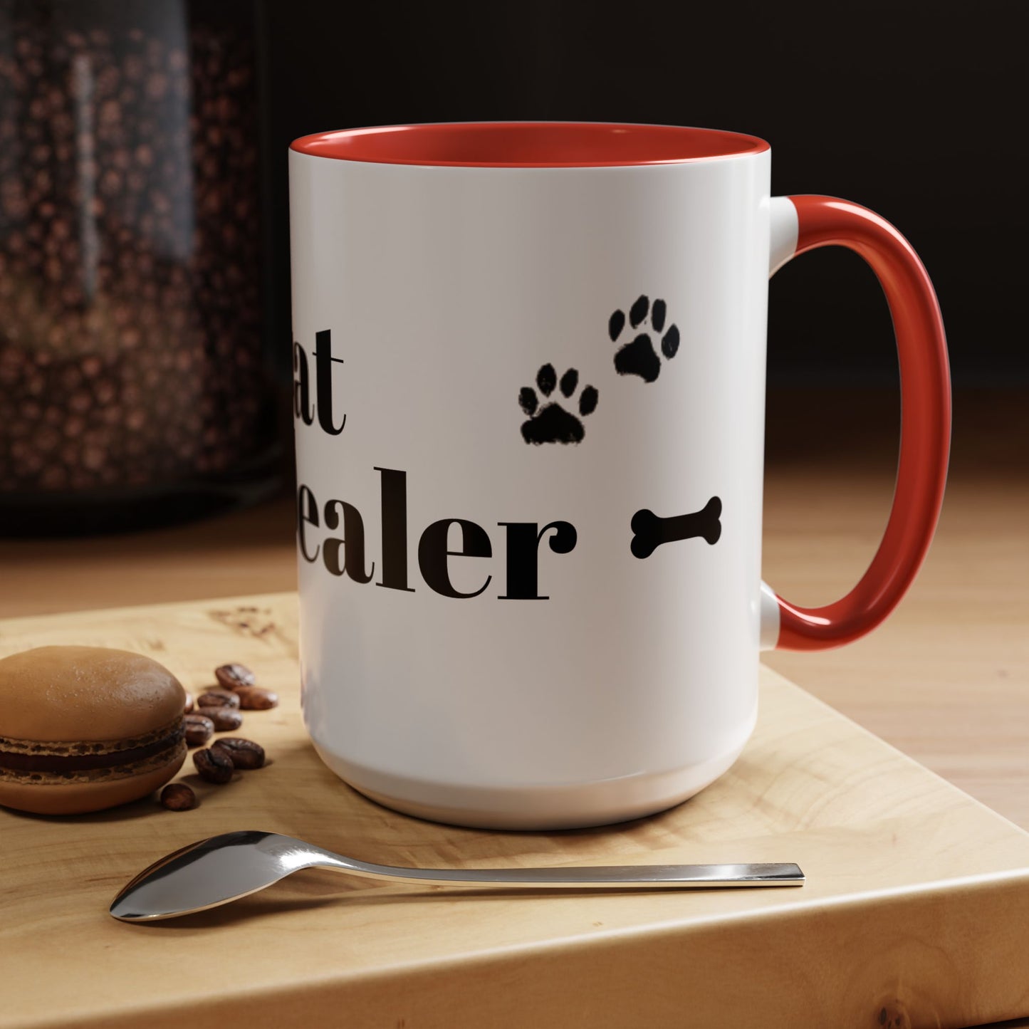 Coffee/Tea Mug: "Treat Dealer" (11oz/15oz)