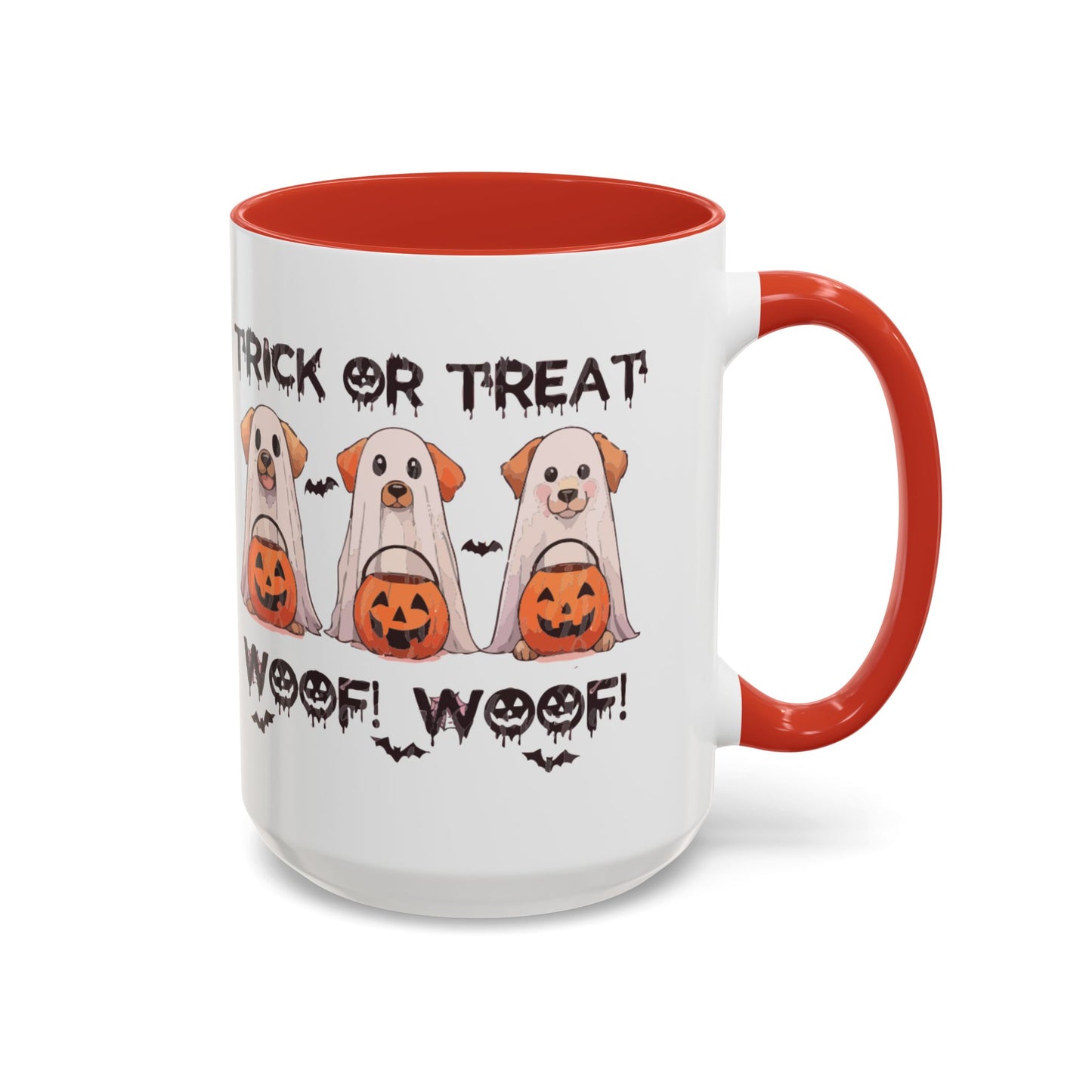 Coffee/Tea Mug: Spooky Halloween "Trick or Treat" (11, 15oz)
