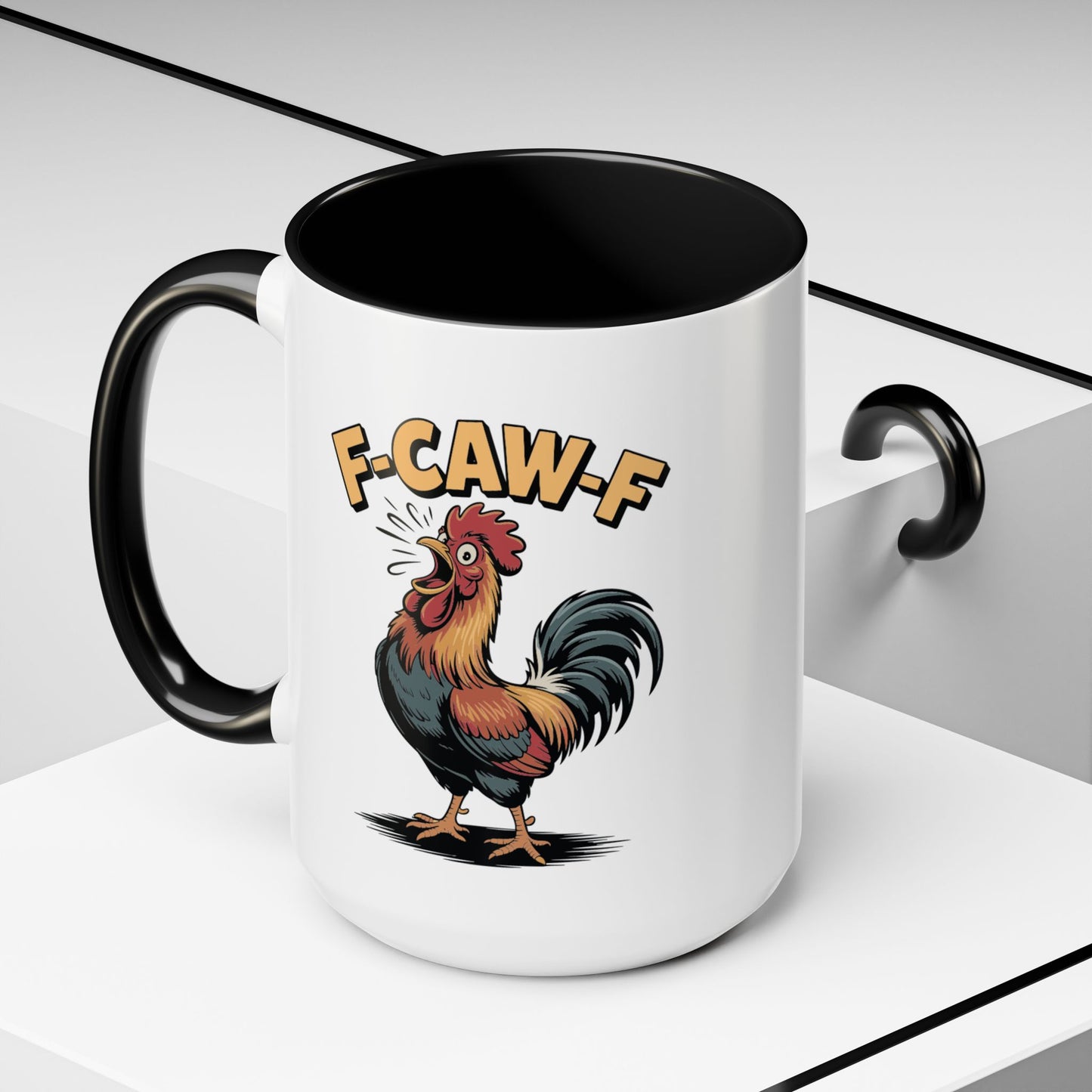 Coffee/Tea Mug: "F-CAW-F" (11oz/15oz)