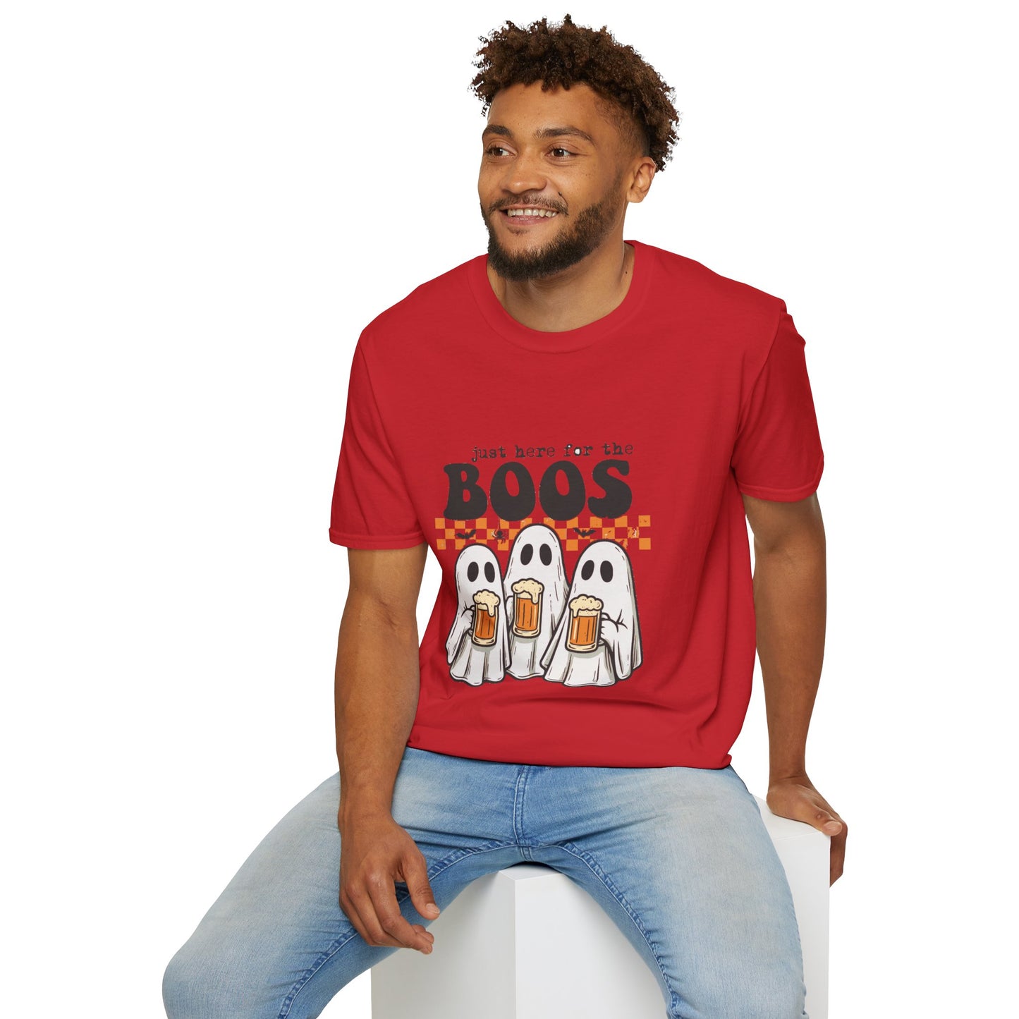 T-Shirt: Halloween "Just here for the Boos"