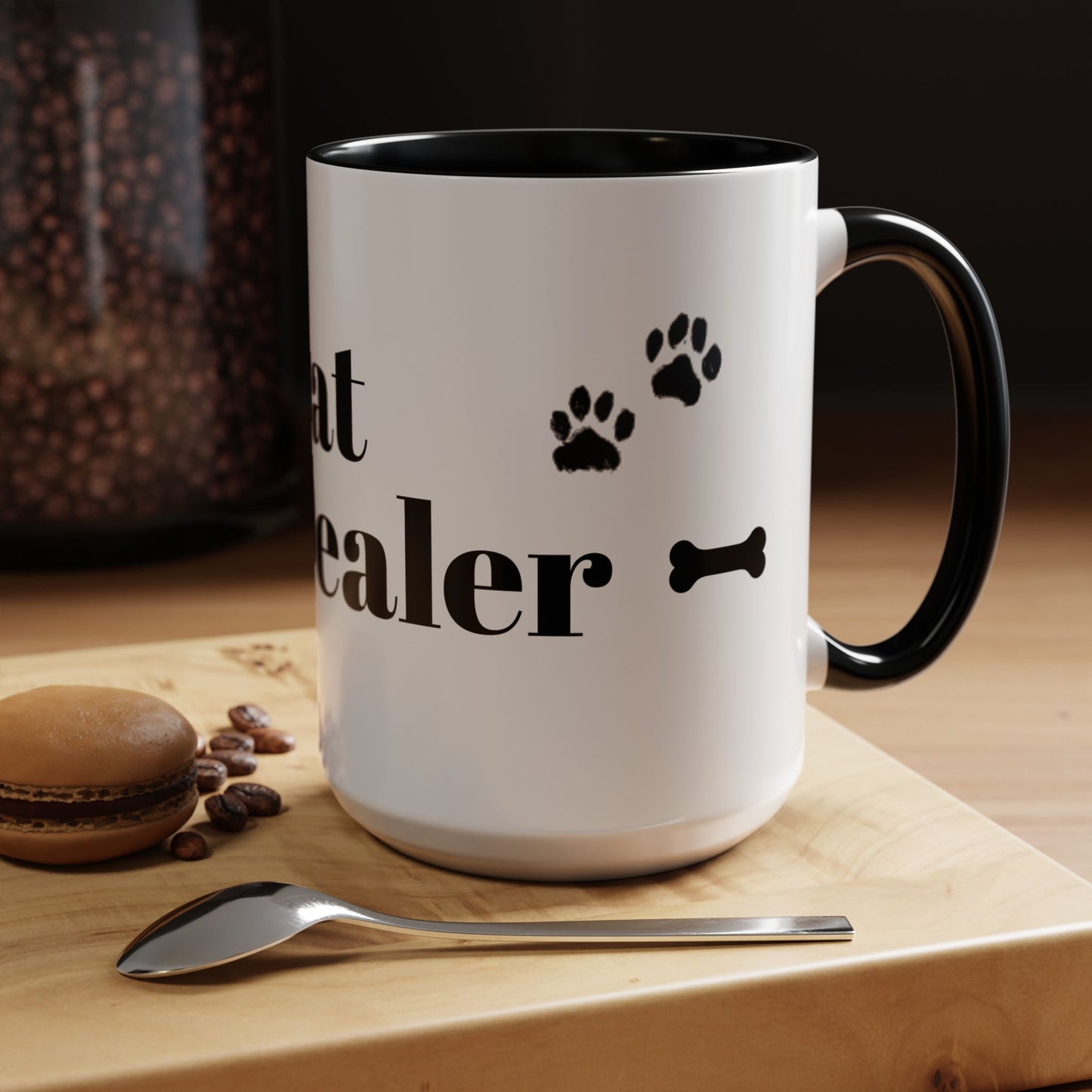 Coffee/Tea Mug: "Treat Dealer" (11oz/15oz)