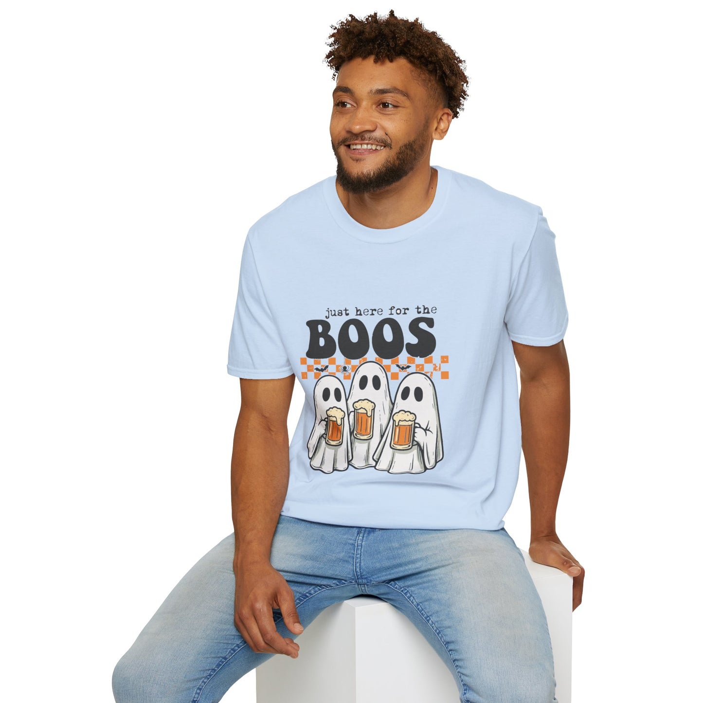 T-Shirt: Halloween "Just here for the Boos"