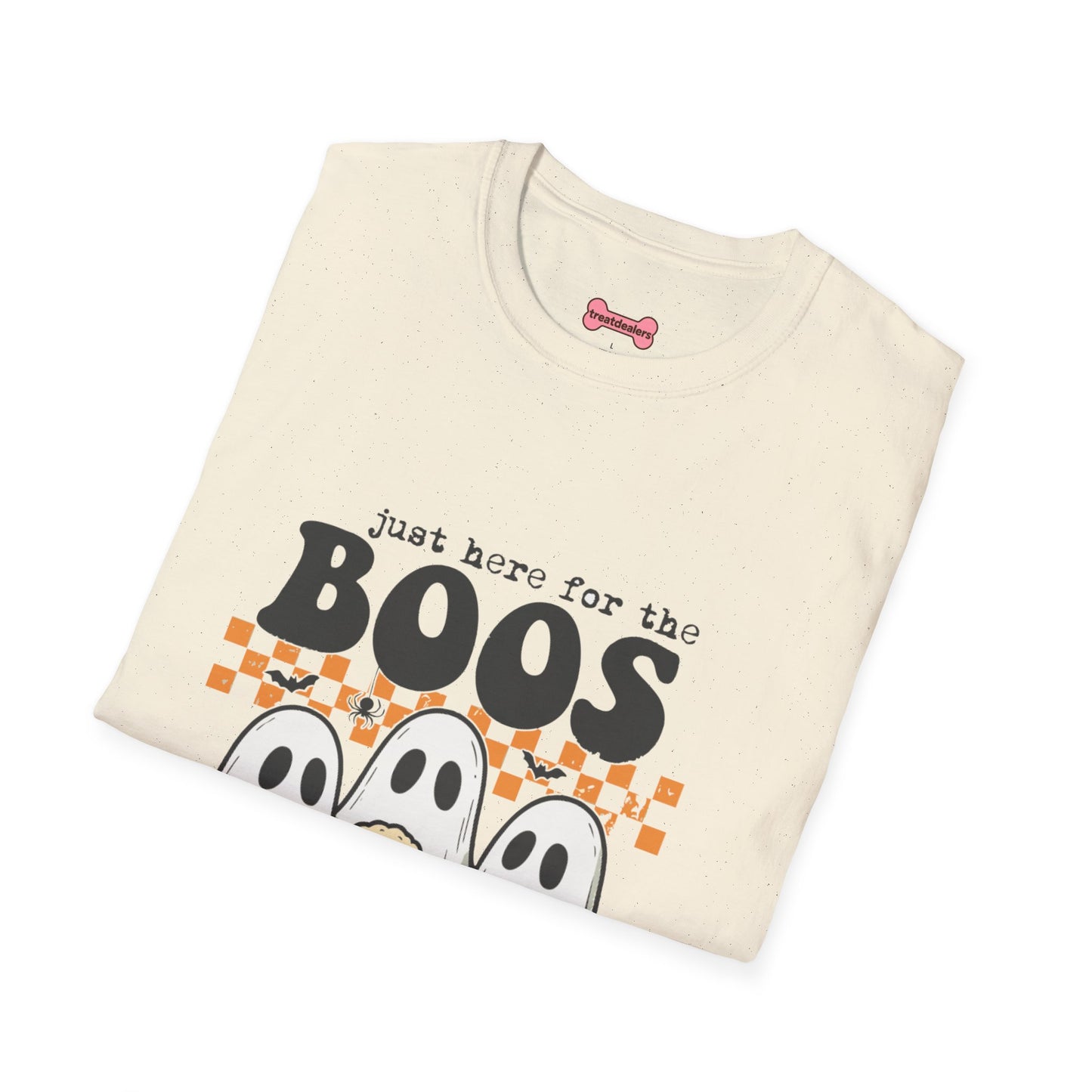 T-Shirt: Halloween "Just here for the Boos"