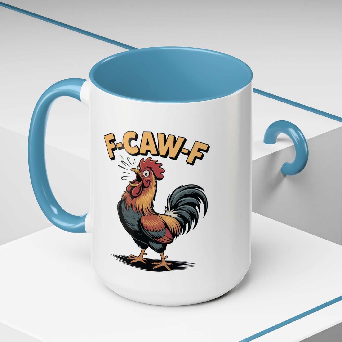 Coffee/Tea Mug: "F-CAW-F" (11oz/15oz)
