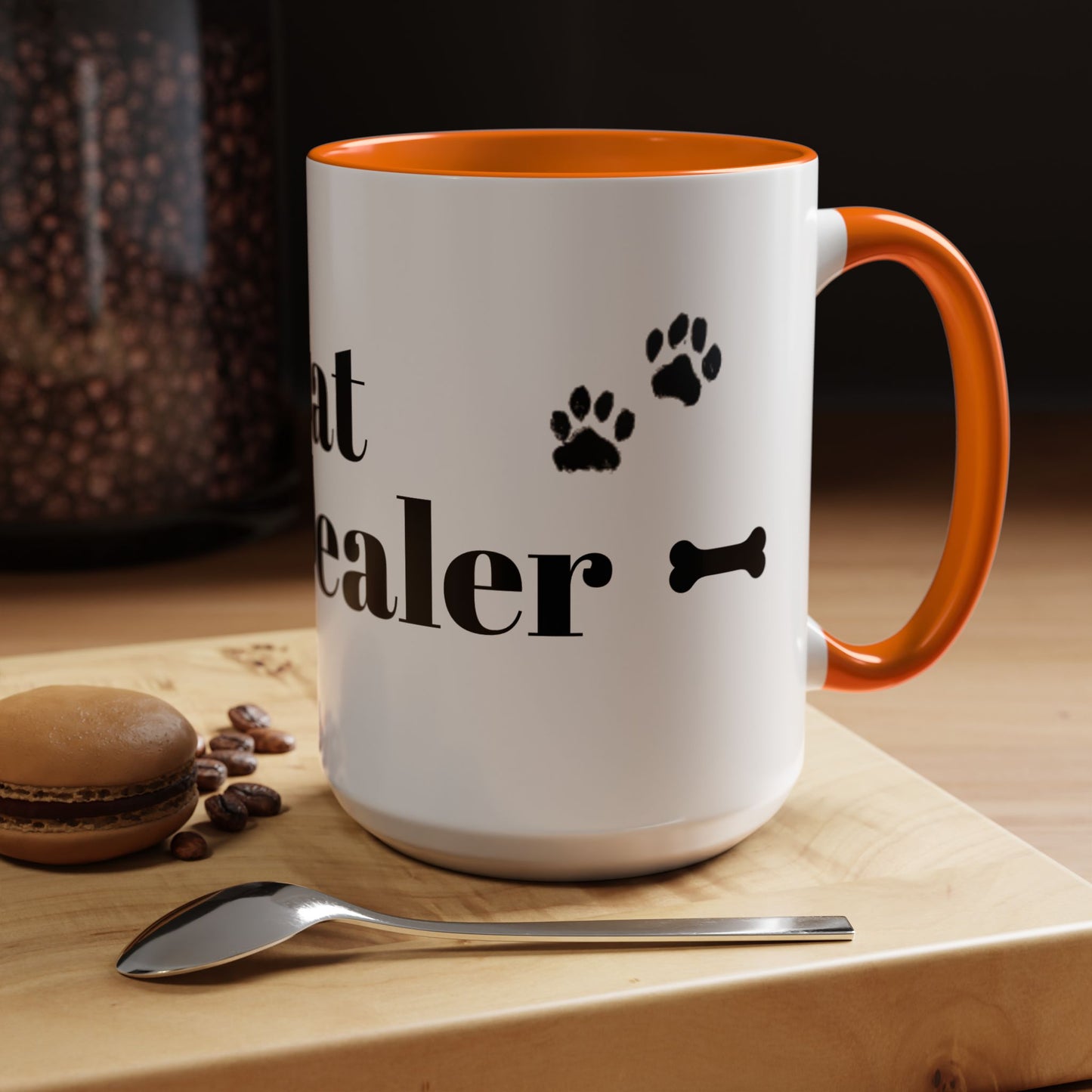 Coffee/Tea Mug: "Treat Dealer" (11oz/15oz)