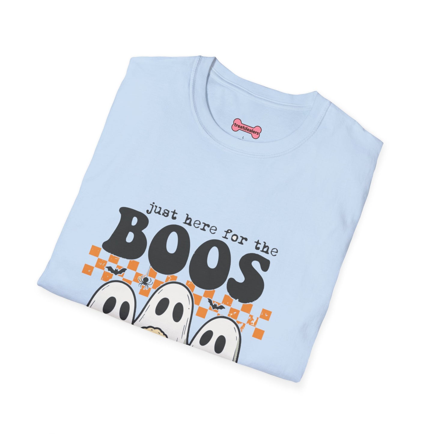 T-Shirt: Halloween "Just here for the Boos"