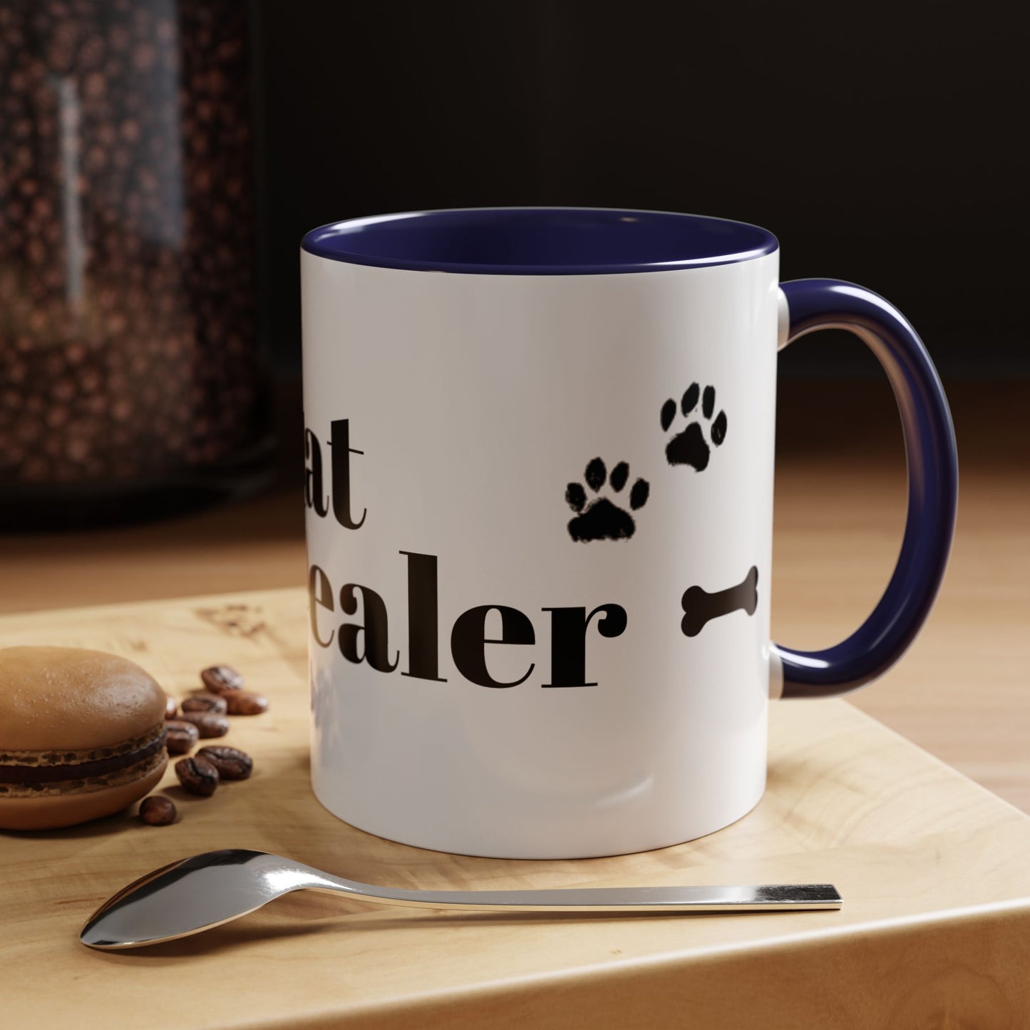 Coffee/Tea Mug: "Treat Dealer" (11oz/15oz)