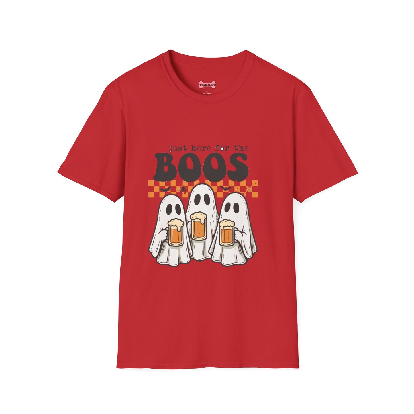 T-Shirt: Halloween "Just here for the Boos"