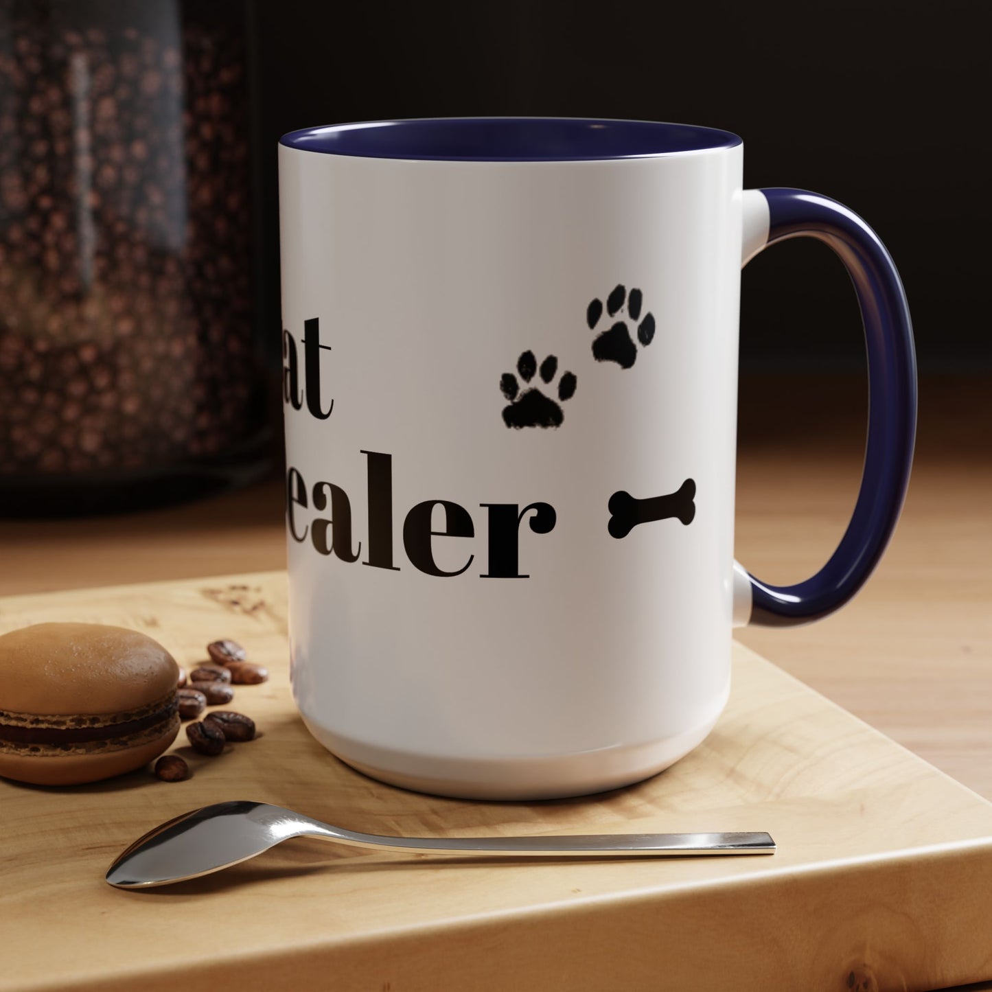 Coffee/Tea Mug: "Treat Dealer" (11oz/15oz)