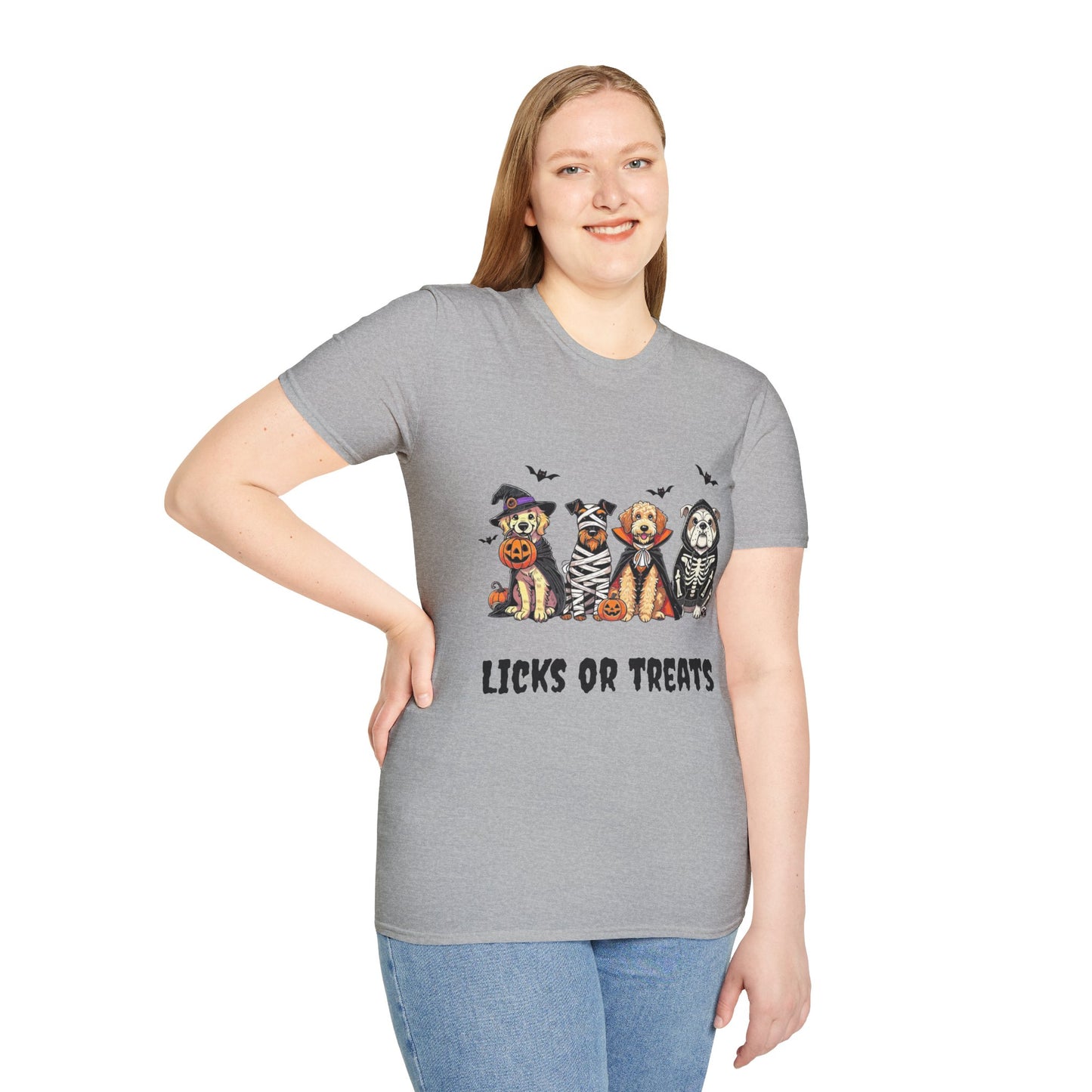 T-Shirt: "Licks or Treat" Halloween