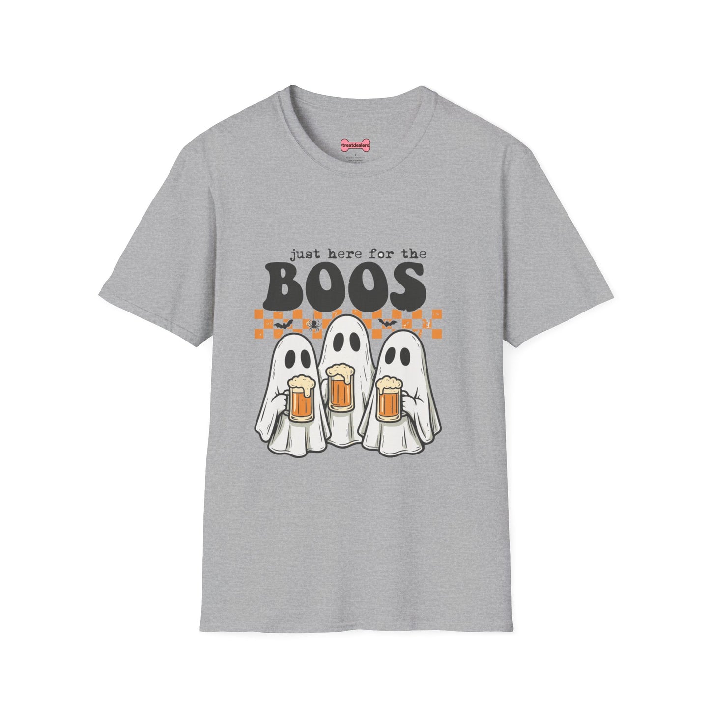 T-Shirt: Halloween "Just here for the Boos"