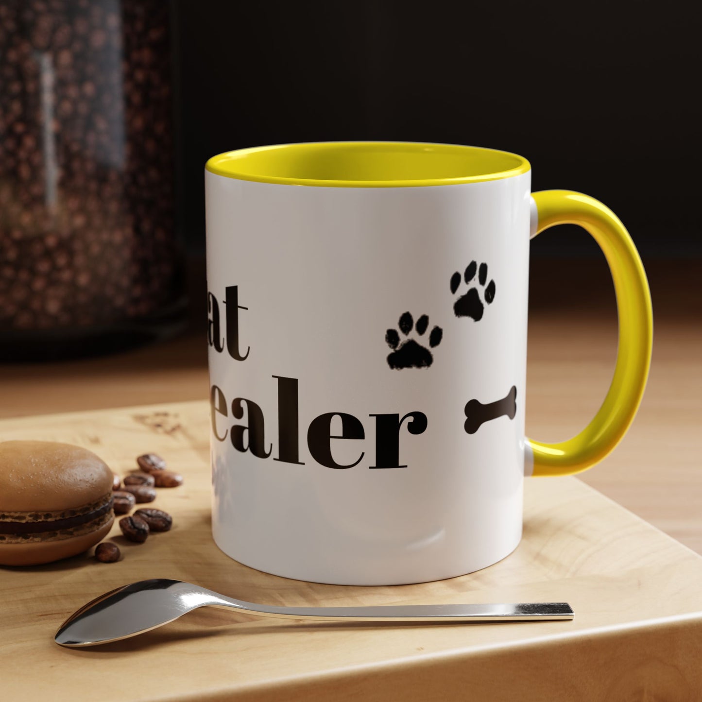 Coffee/Tea Mug: "Treat Dealer" (11oz/15oz)