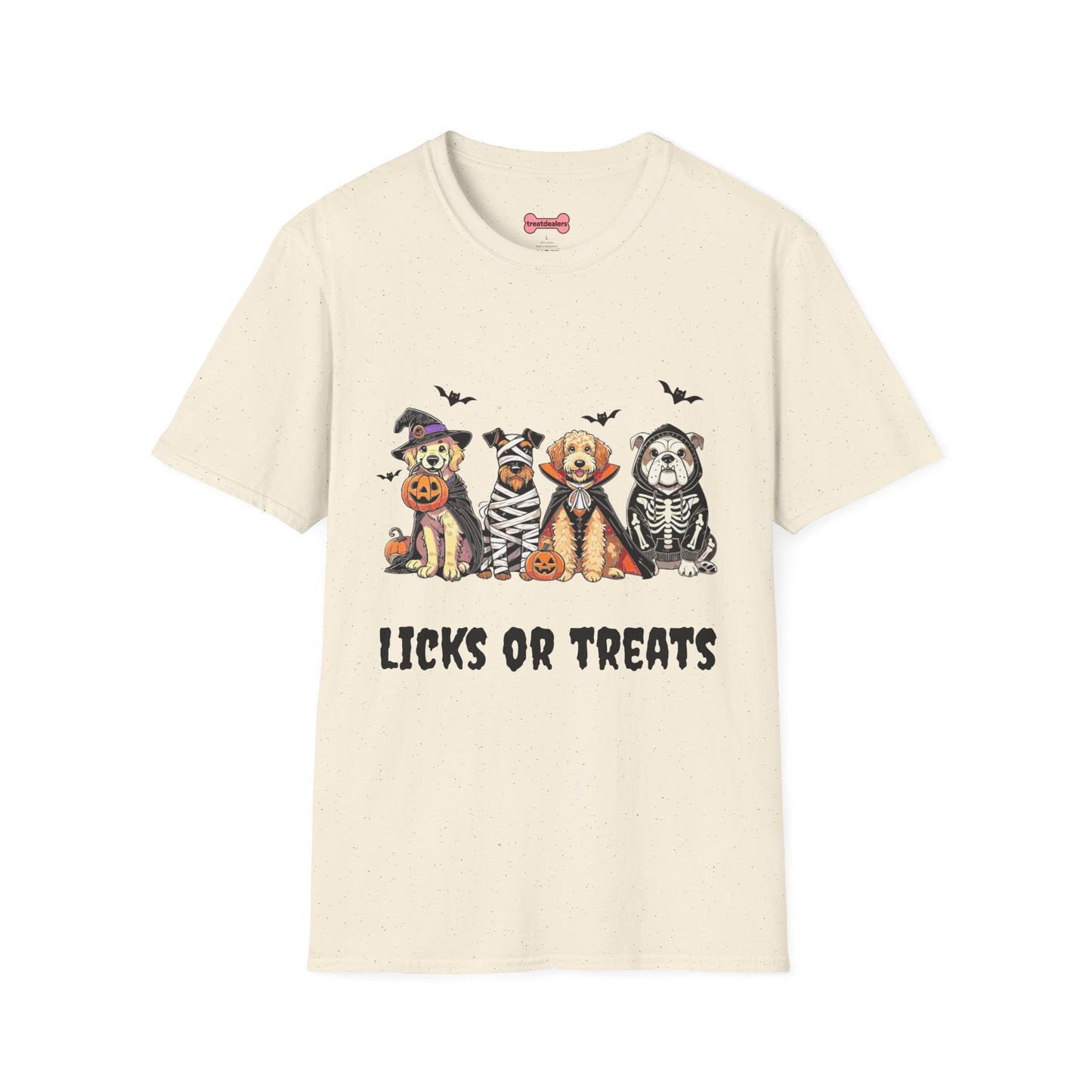 T-Shirt: "Licks or Treat" Halloween