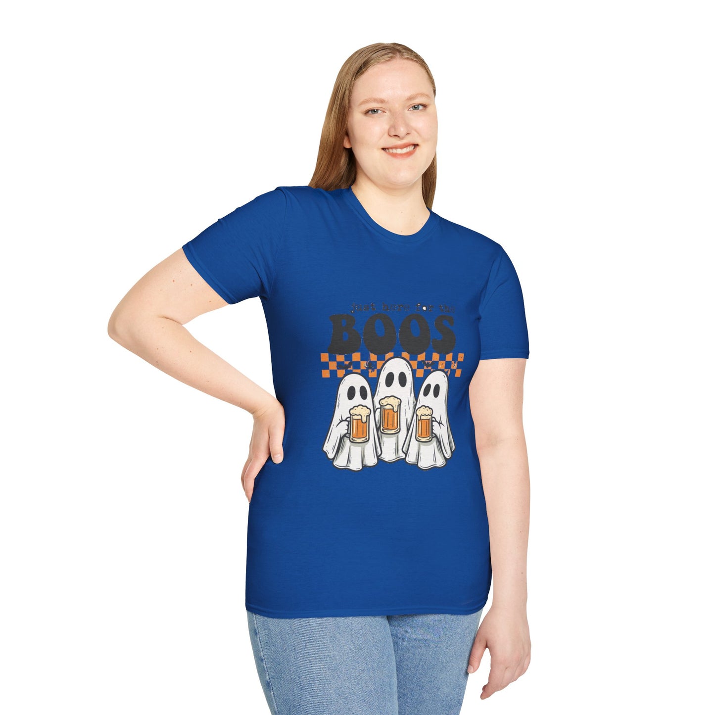 T-Shirt: Halloween "Just here for the Boos"
