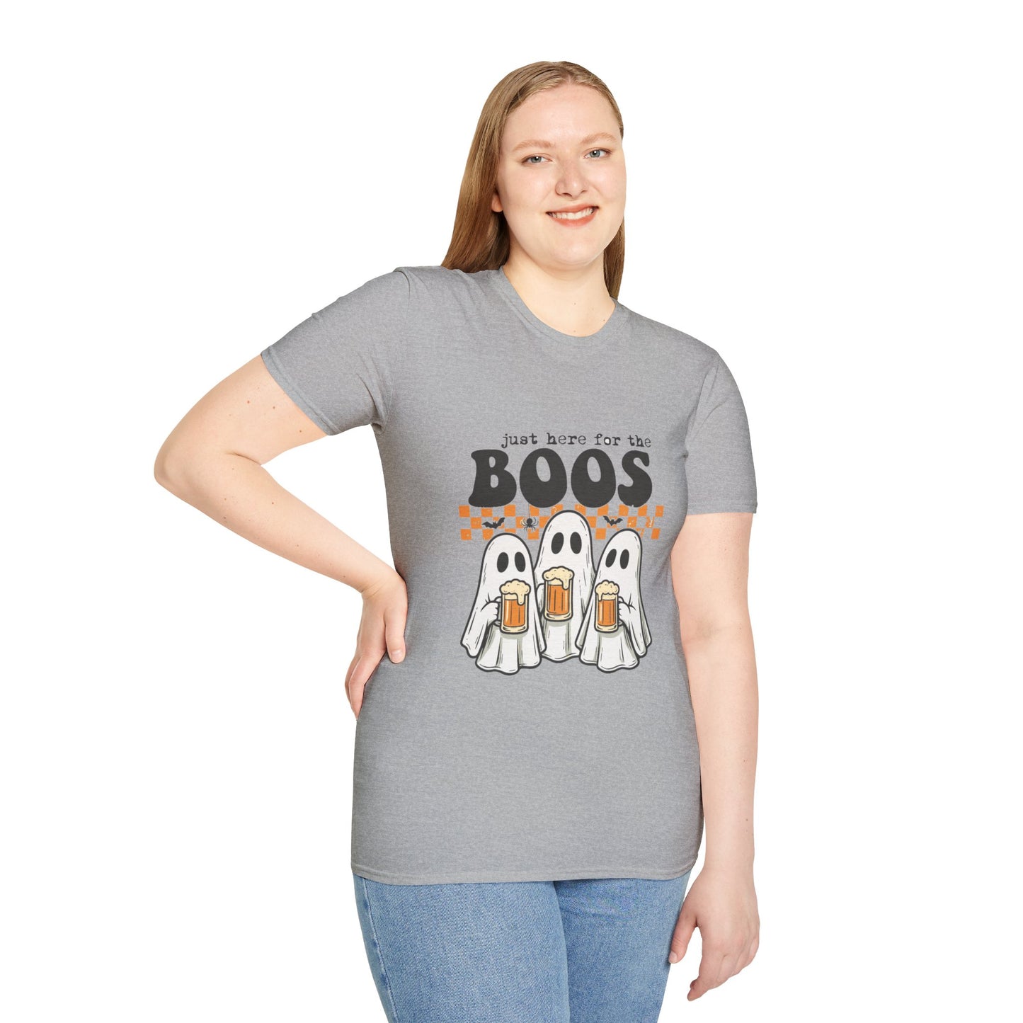 T-Shirt: Halloween "Just here for the Boos"