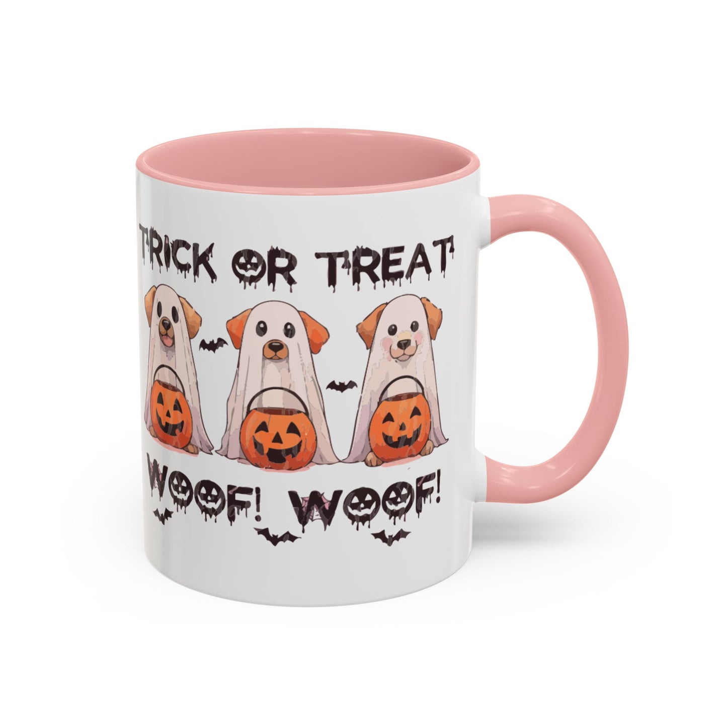 Coffee/Tea Mug: Spooky Halloween "Trick or Treat" (11, 15oz)
