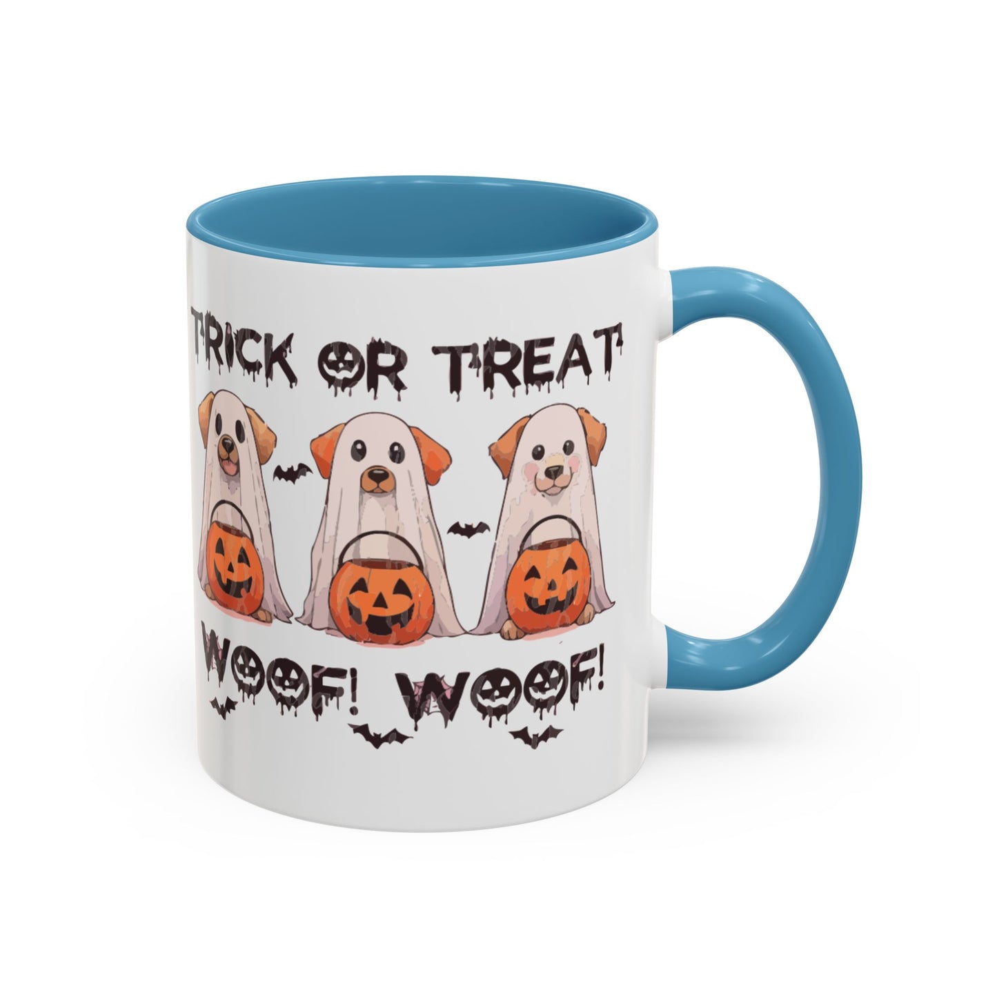 Coffee/Tea Mug: Spooky Halloween "Trick or Treat" (11, 15oz)