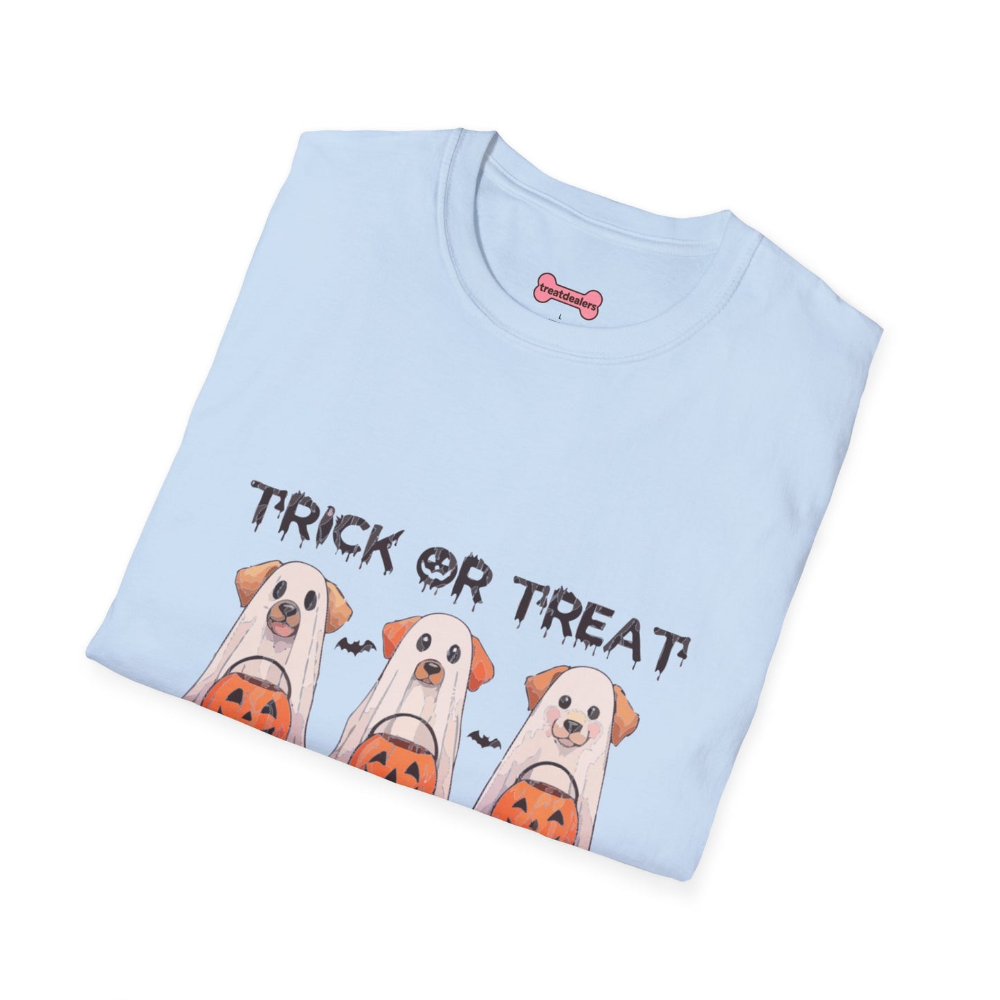 T-Shirt: Woof Wood Trick or Treat Halloween