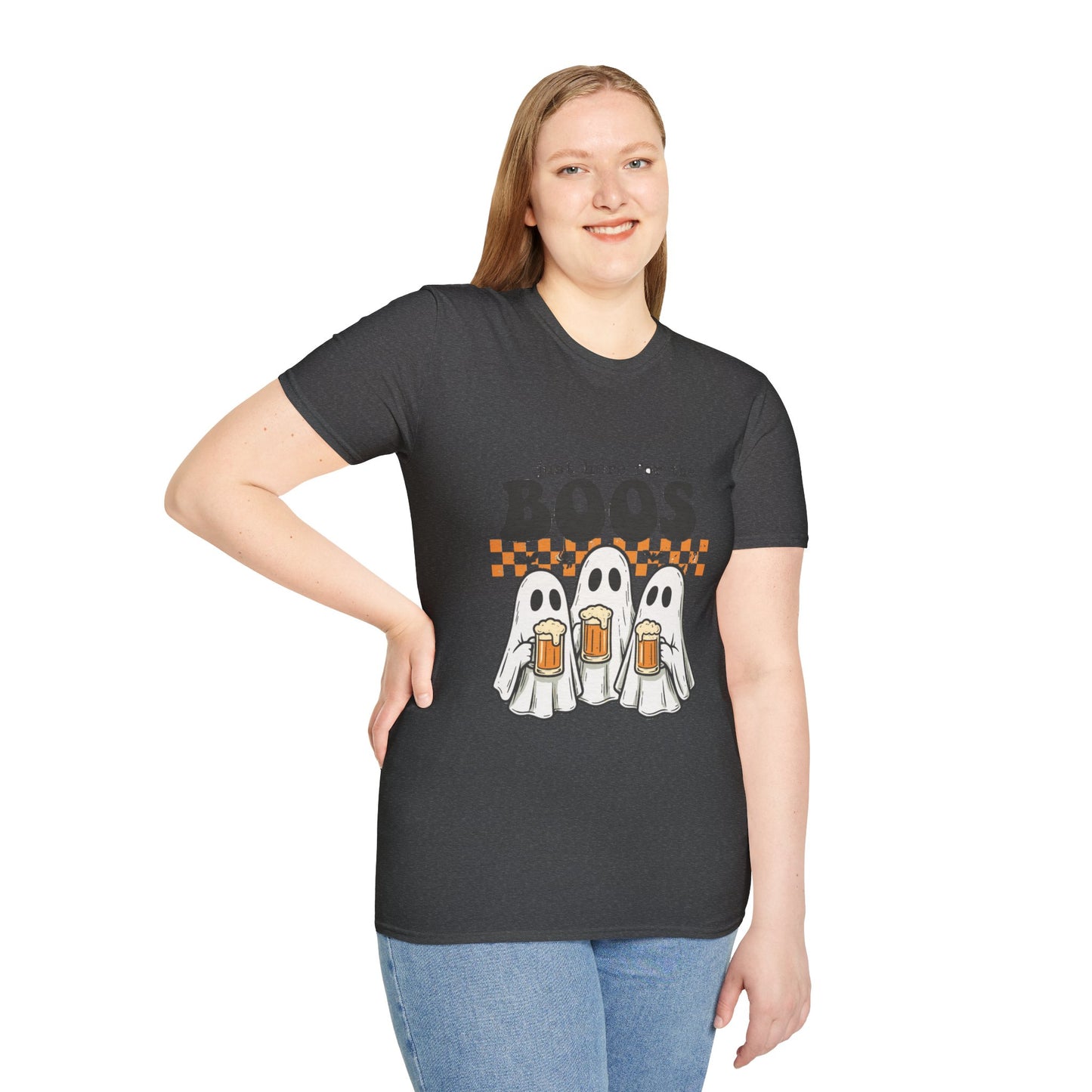 T-Shirt: Halloween "Just here for the Boos"