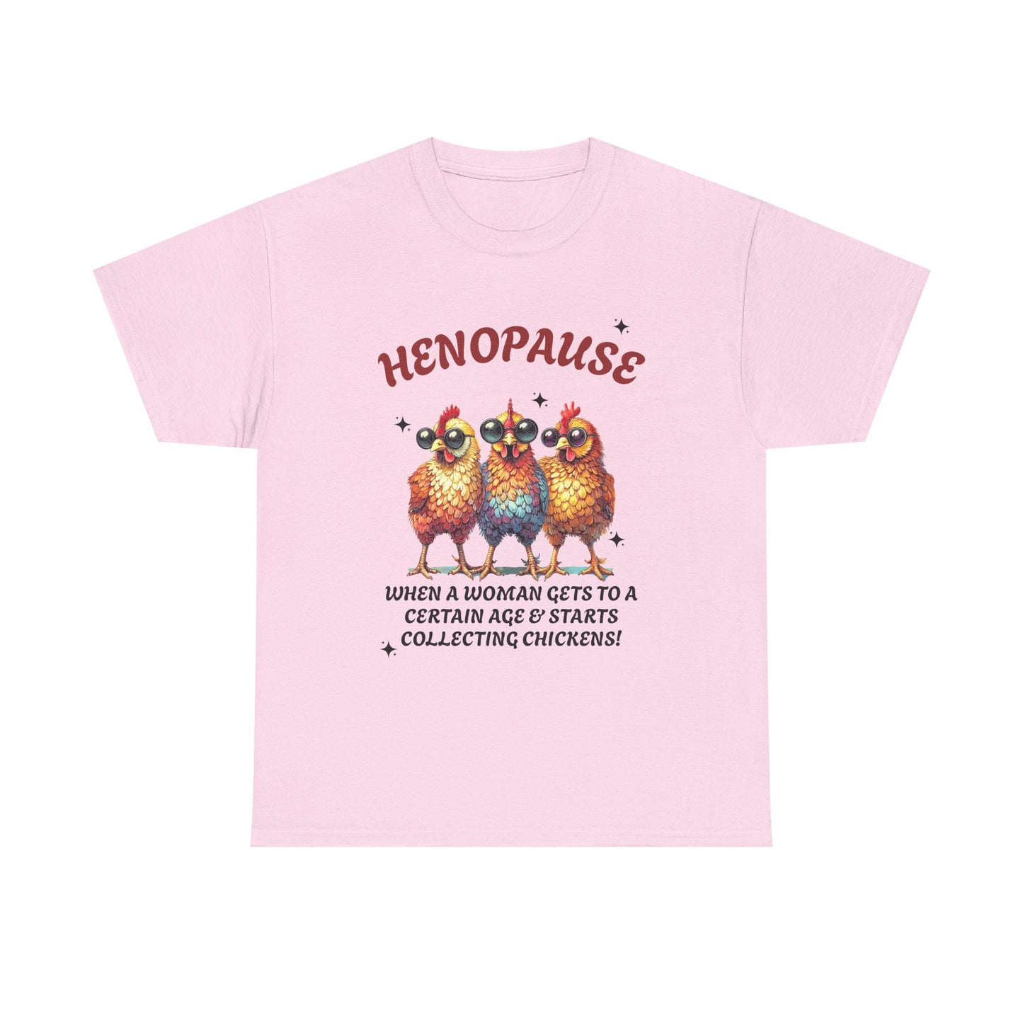 T-Shirt: Henopause Humor Vintage-Inspired