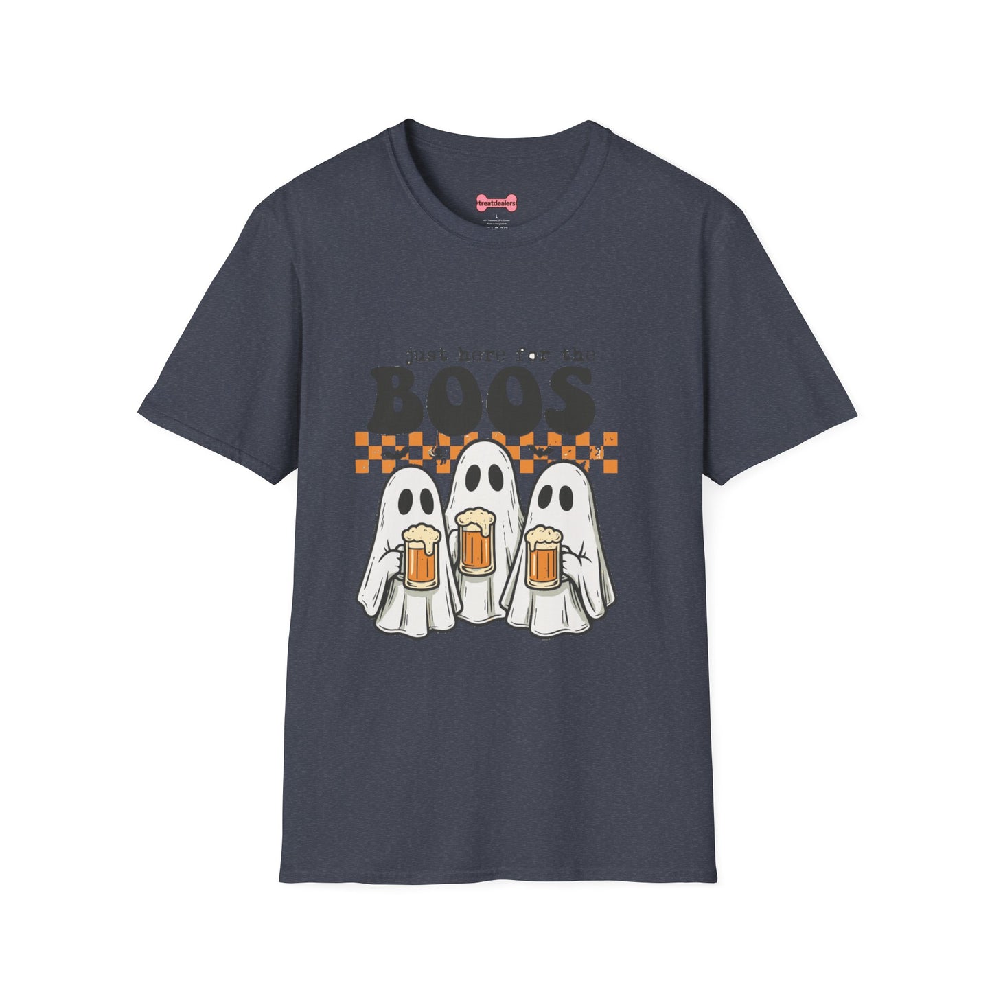 T-Shirt: Halloween "Just here for the Boos"