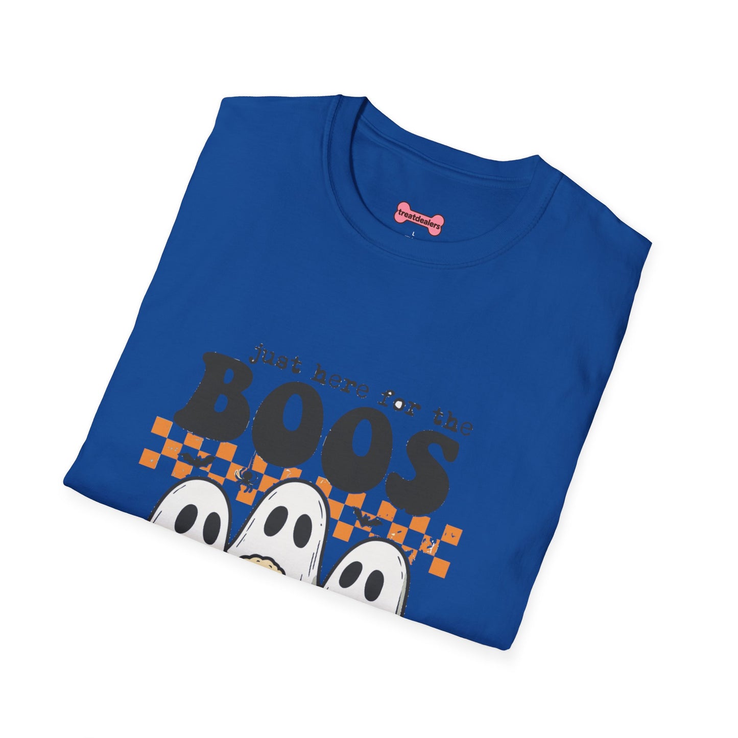 T-Shirt: Halloween "Just here for the Boos"