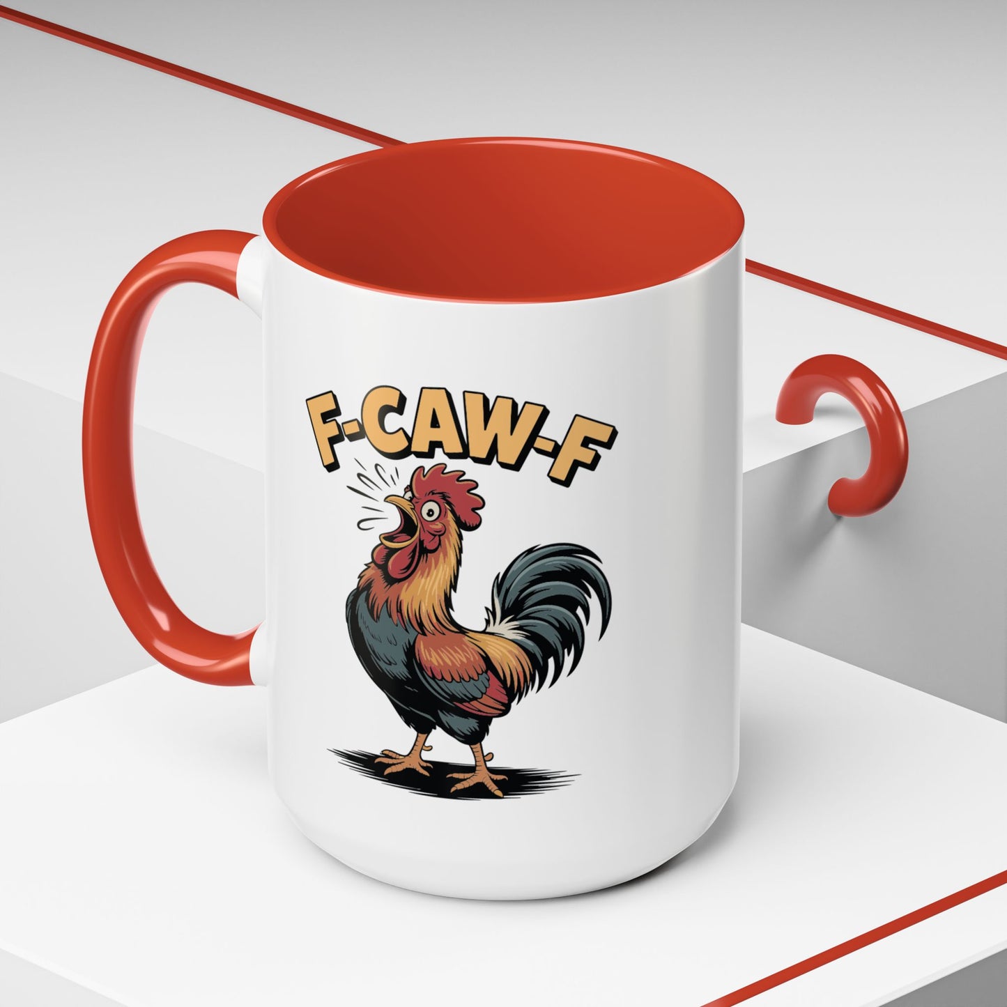 Coffee/Tea Mug: "F-CAW-F" (11oz/15oz)
