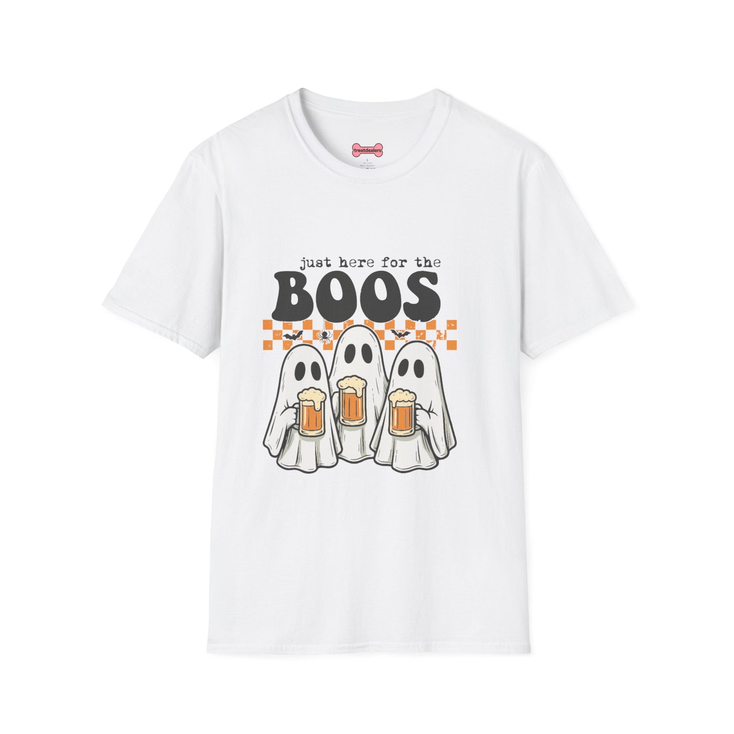 T-Shirt: Halloween "Just here for the Boos"