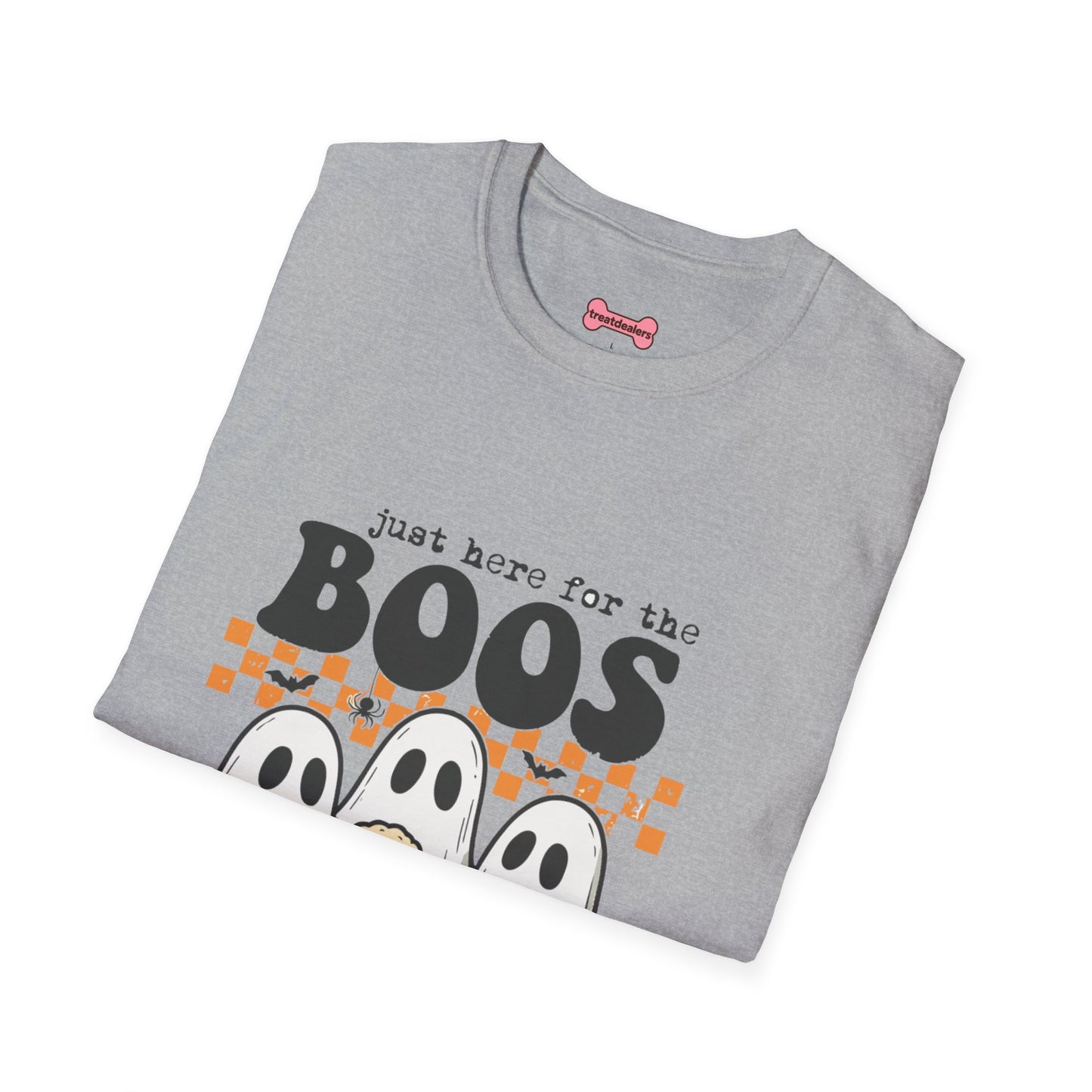 T-Shirt: Halloween "Just here for the Boos"
