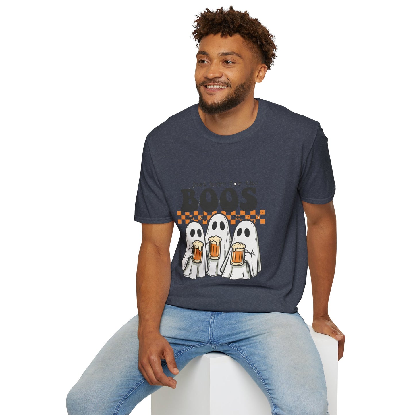 T-Shirt: Halloween "Just here for the Boos"