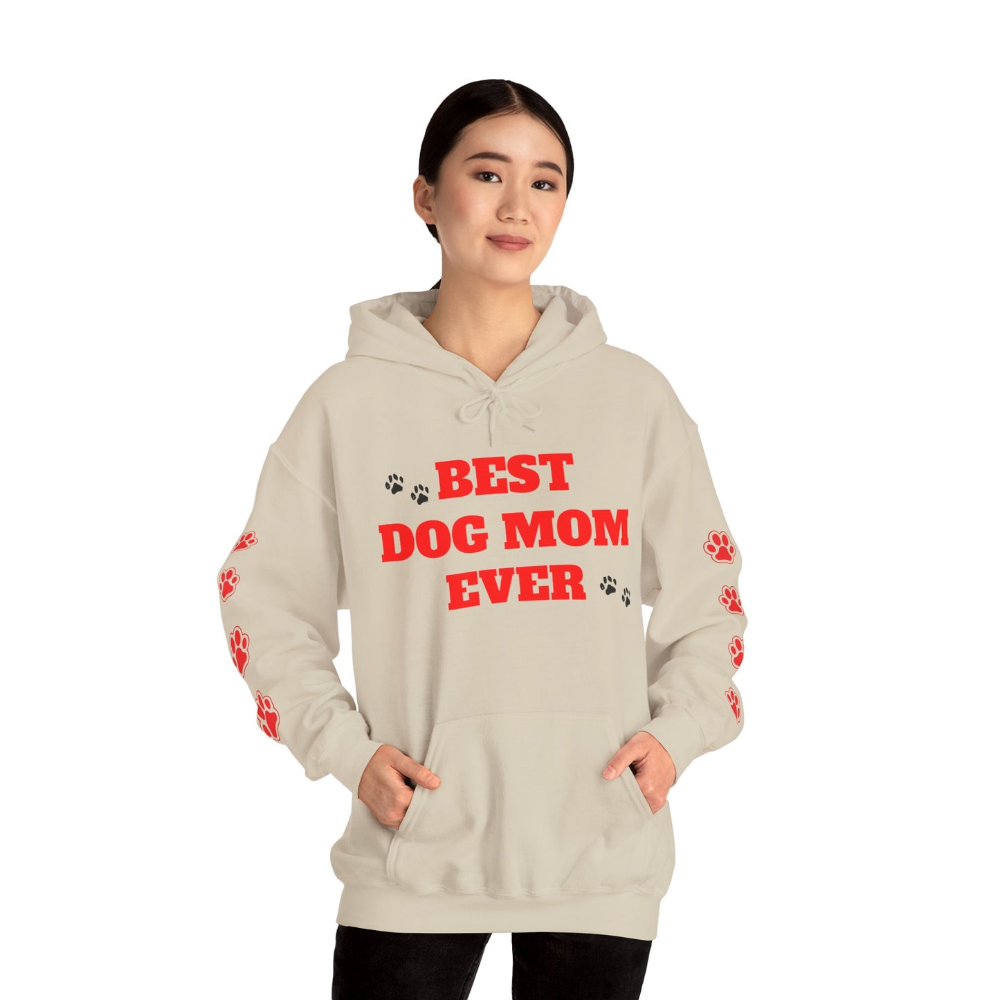 Hoodie: "Best Dog Mom Ever" Treat Dealer