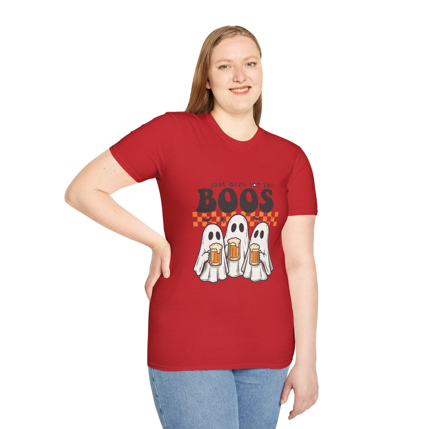 T-Shirt: Halloween "Just here for the Boos"
