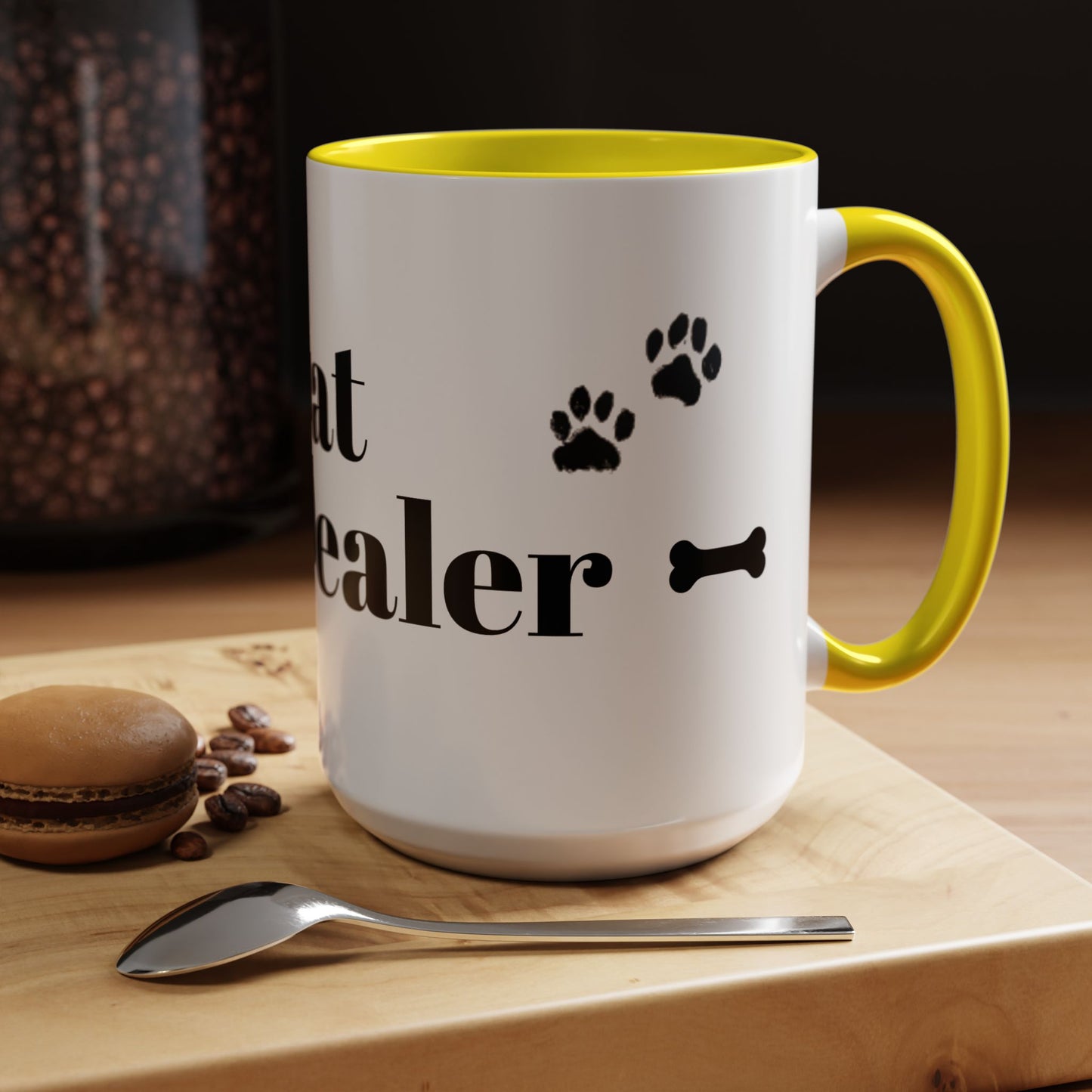 Coffee/Tea Mug: "Treat Dealer" (11oz/15oz)