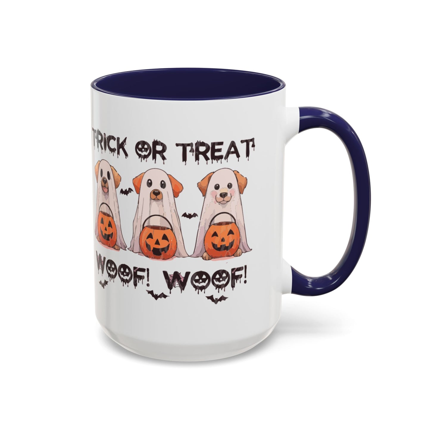 Coffee/Tea Mug: Spooky Halloween "Trick or Treat" (11, 15oz)