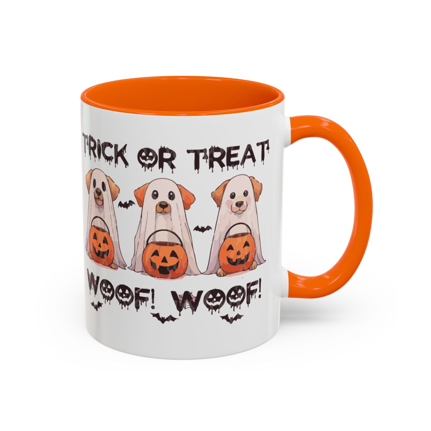 Coffee/Tea Mug: Spooky Halloween "Trick or Treat" (11, 15oz)