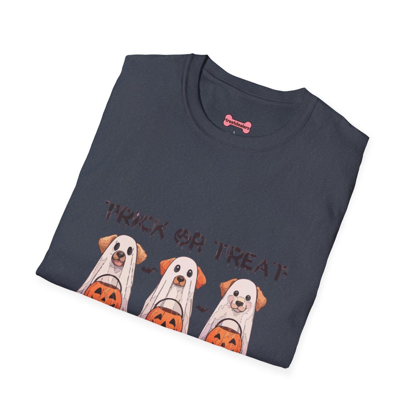 T-Shirt: Woof Wood Trick or Treat Halloween