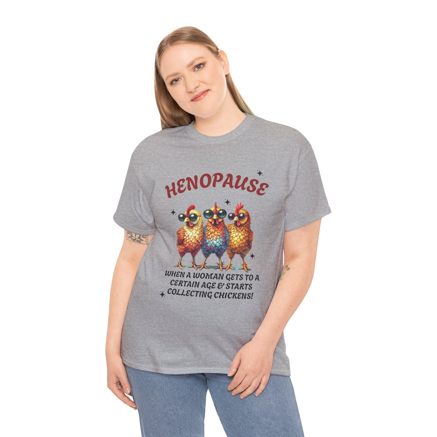 T-Shirt: Henopause Humor Vintage-Inspired