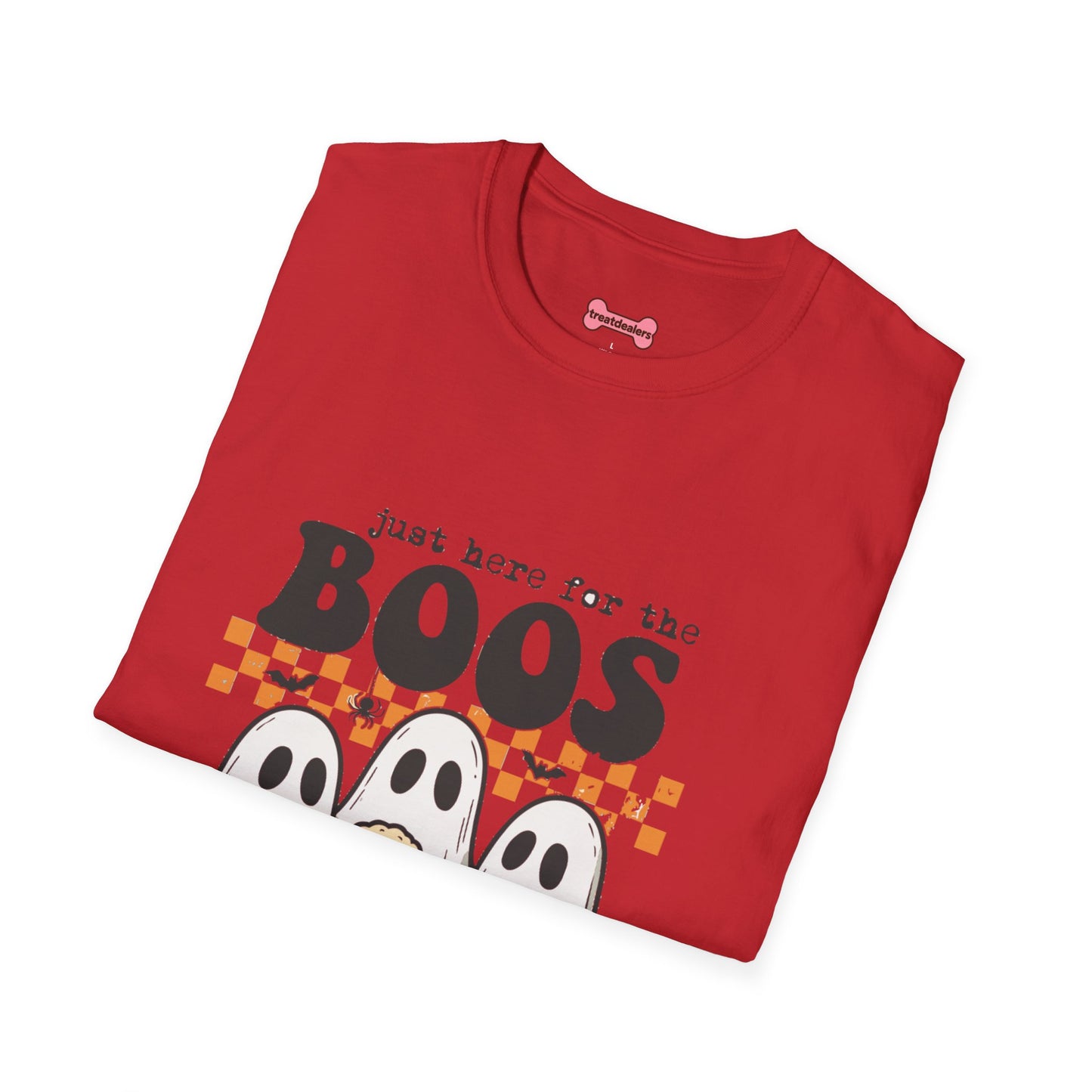 T-Shirt: Halloween "Just here for the Boos"