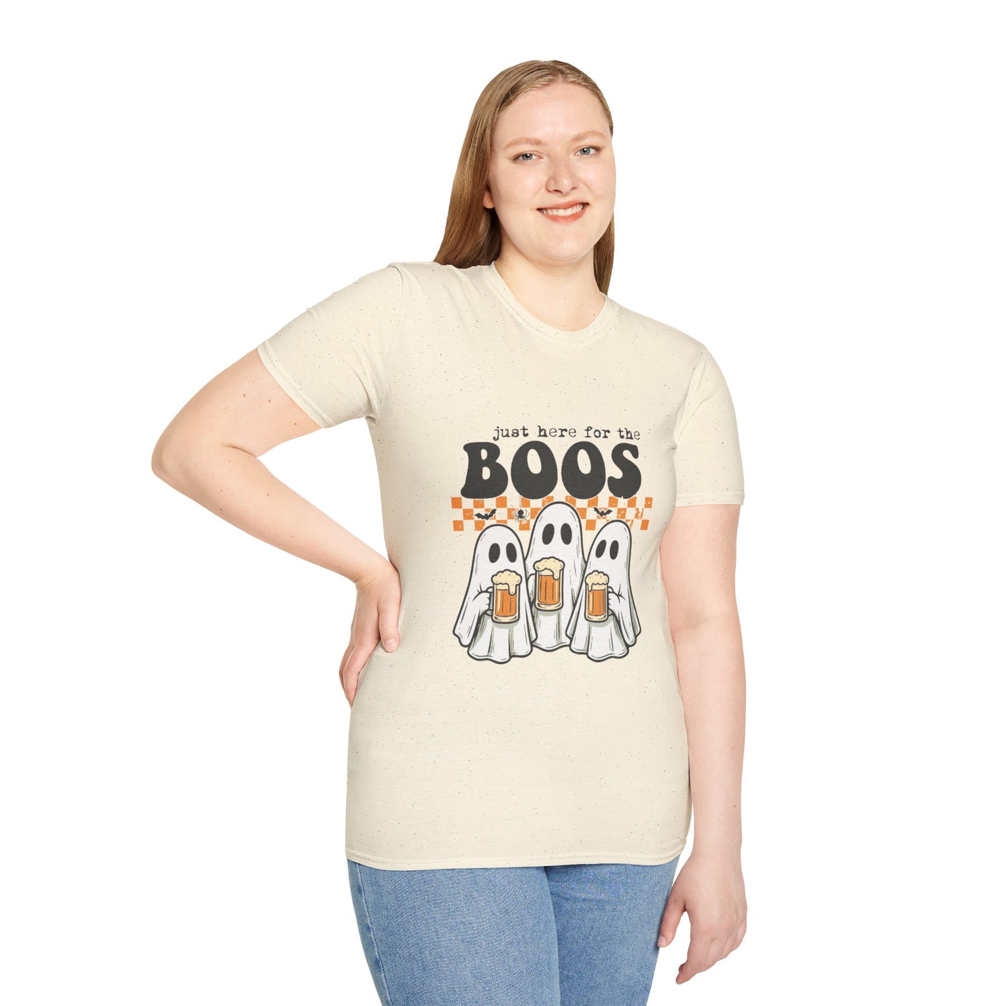 T-Shirt: Halloween "Just here for the Boos"